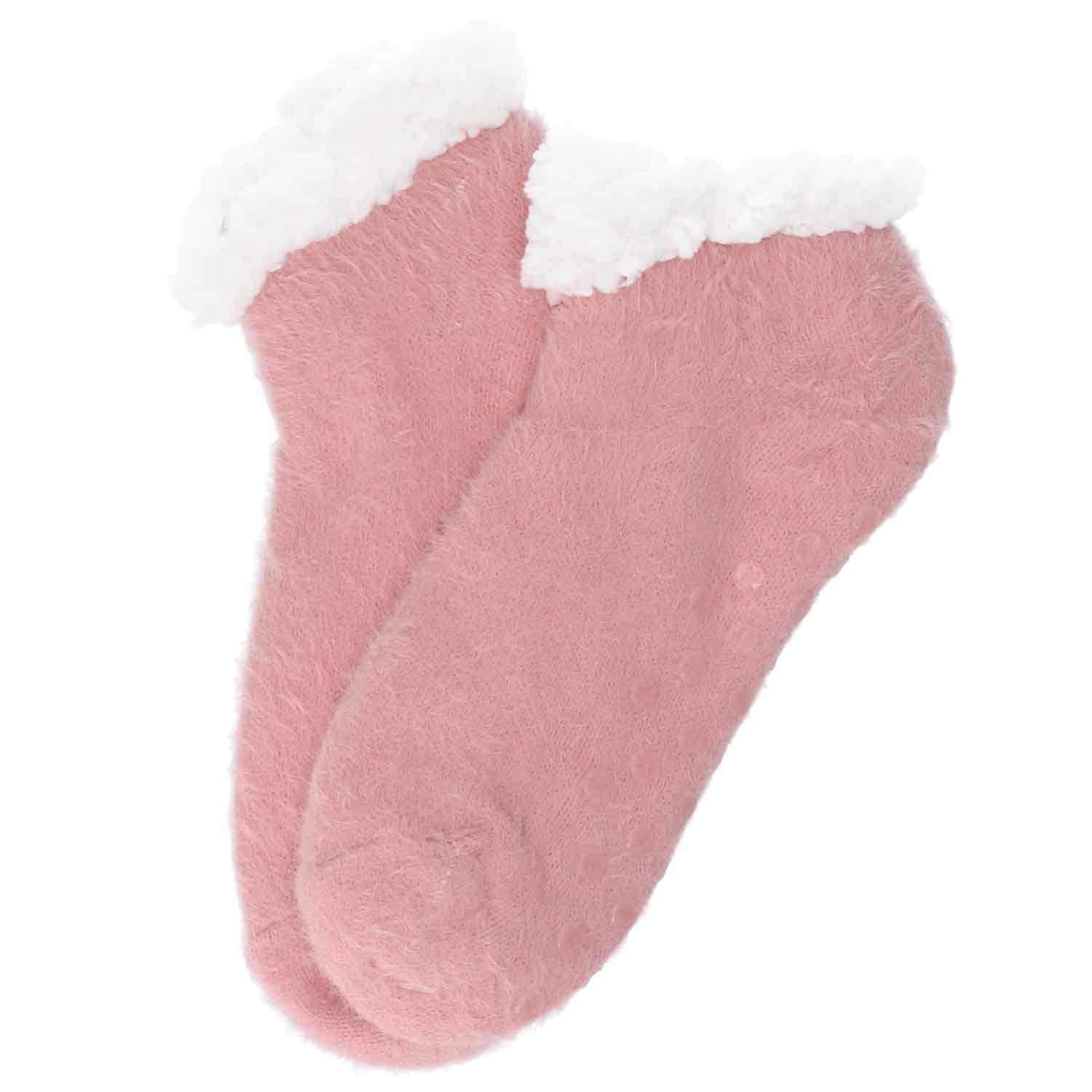 Antonio Damen Hüttensocken Knöchelhoch  rose