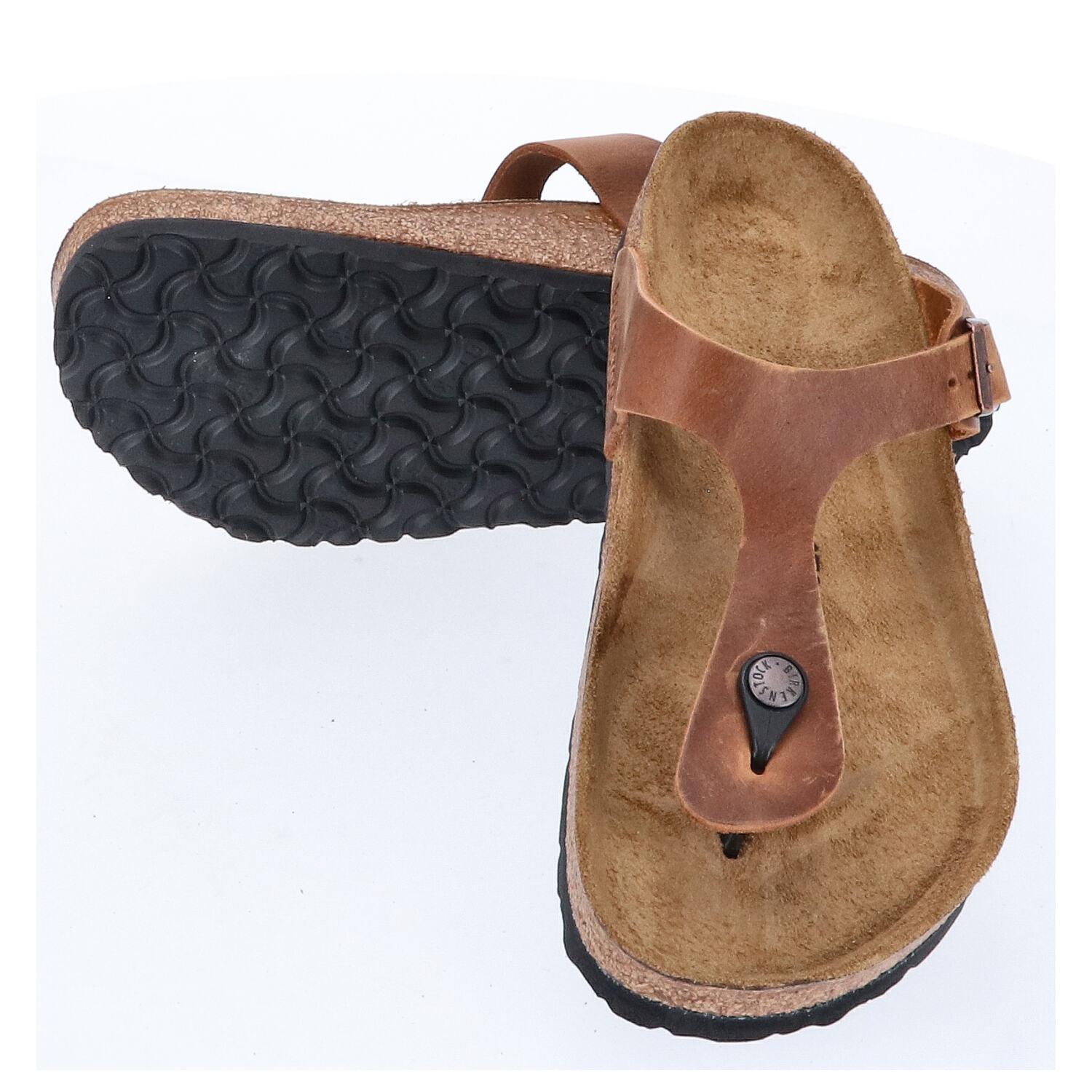 Birkenstock Sandalen Größe 40 Gizeh BS Antique Brown  