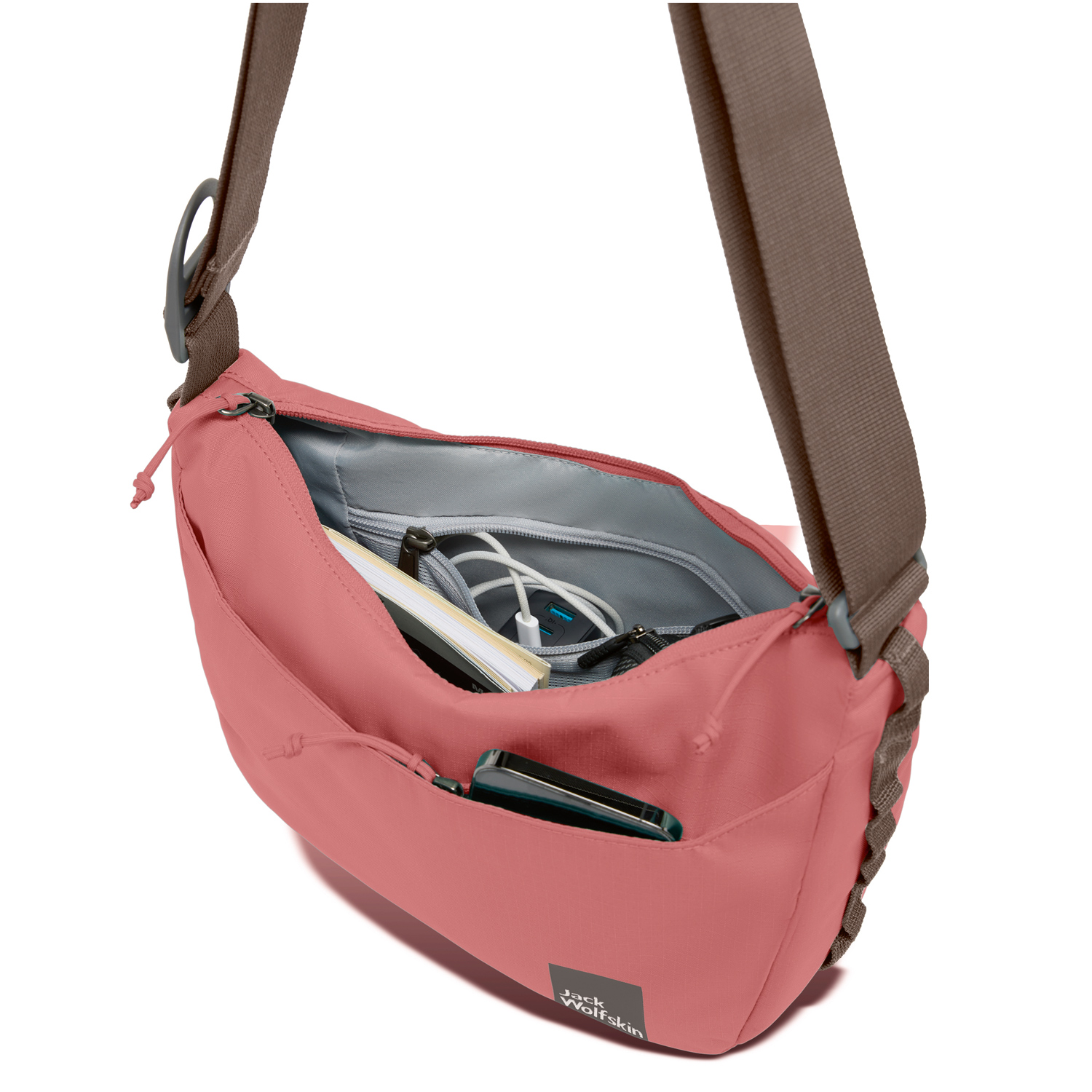 Jack Wolfskin Umhängetasche Rose mineral red Abbildung 5