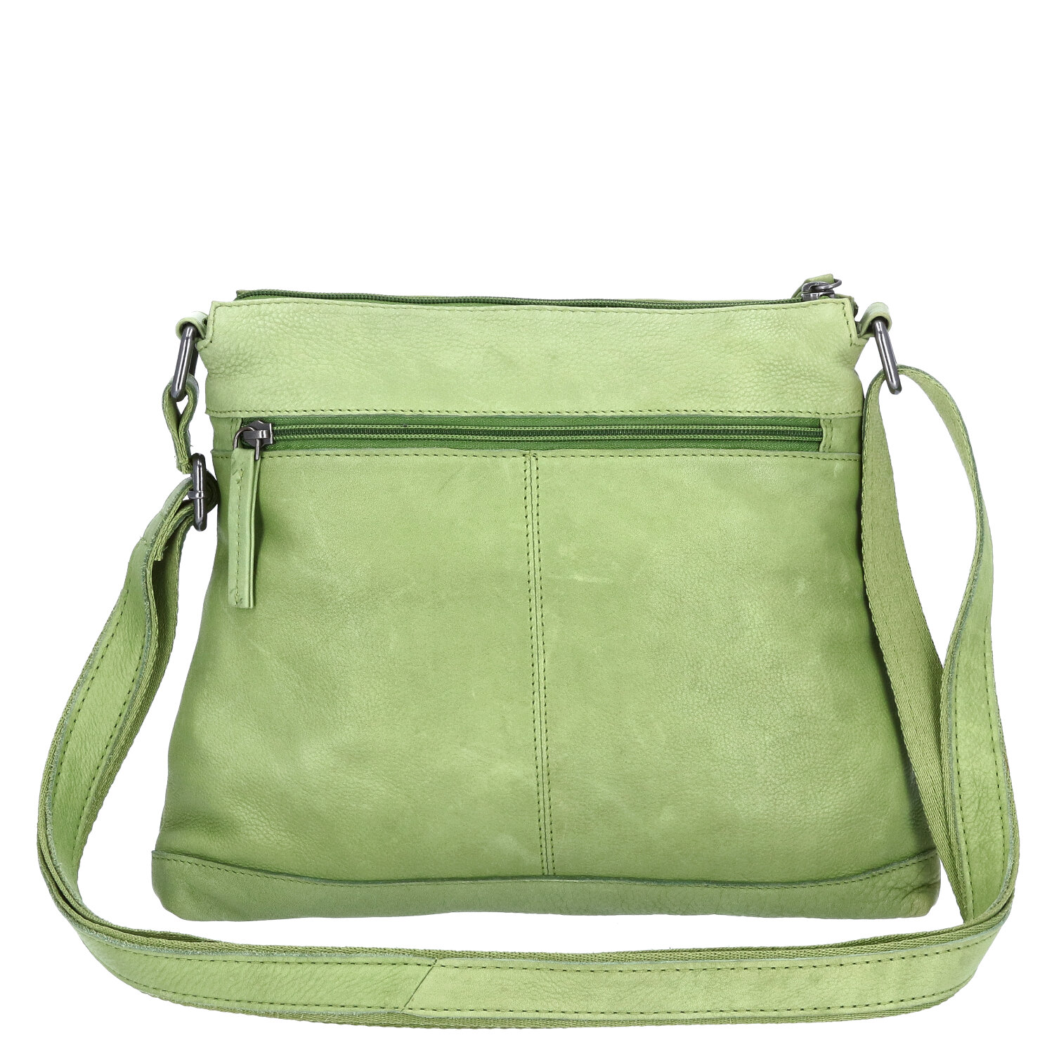 The Skandinavian Brand Leder Umhängetasche - Green Abbildung 2