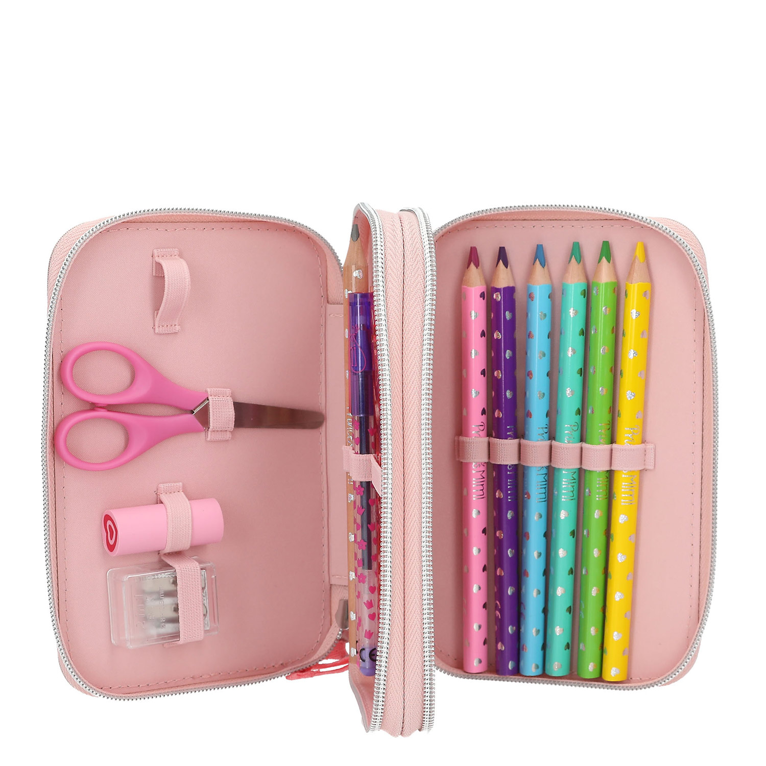 Depesche 2-Fach Federtasche Katze Princess Mimi Rosa Abbildung 4