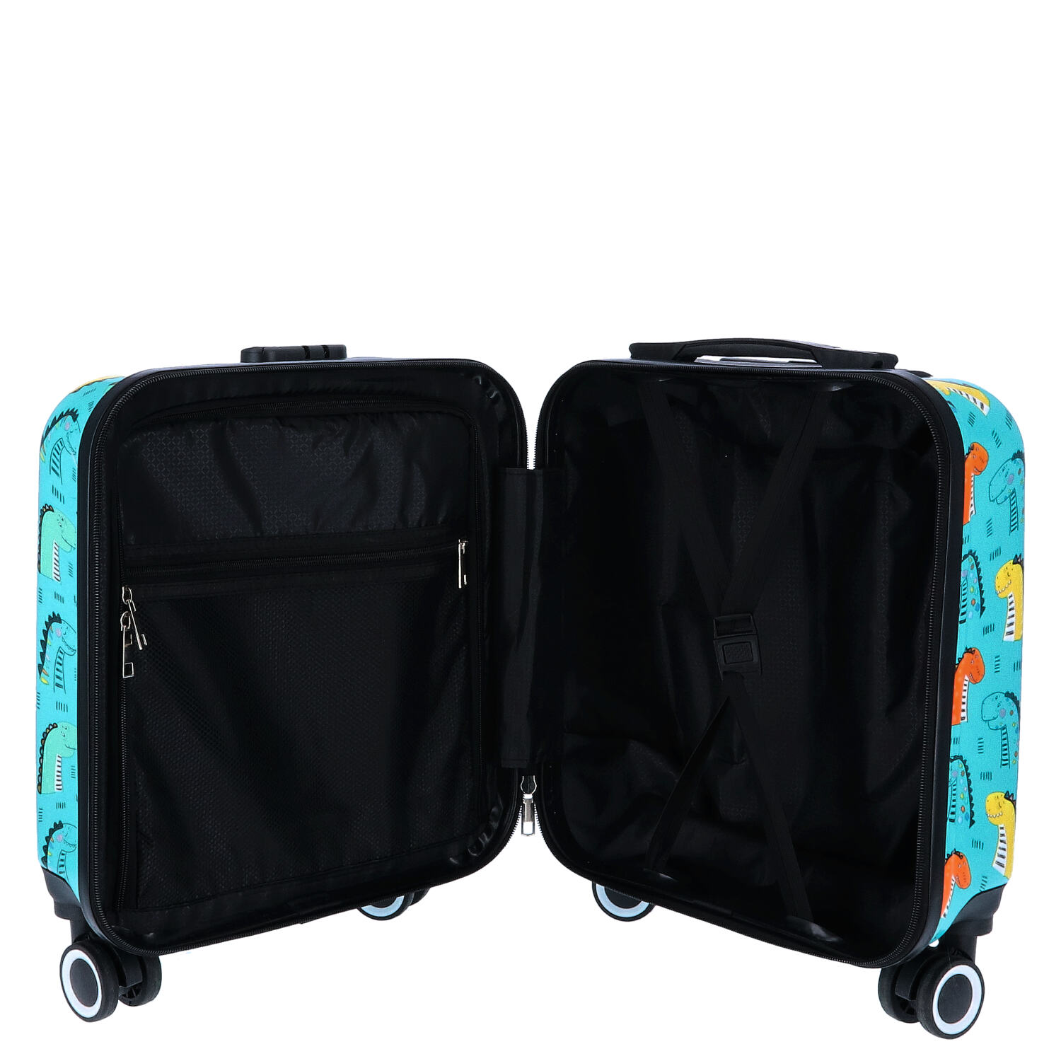 TheTrueC Kindertrolley 4 Rollen Dino  grün Abbildung 6 TheTrueC Kindertrolley 4 Rollen Dino  grün Abbildung 6