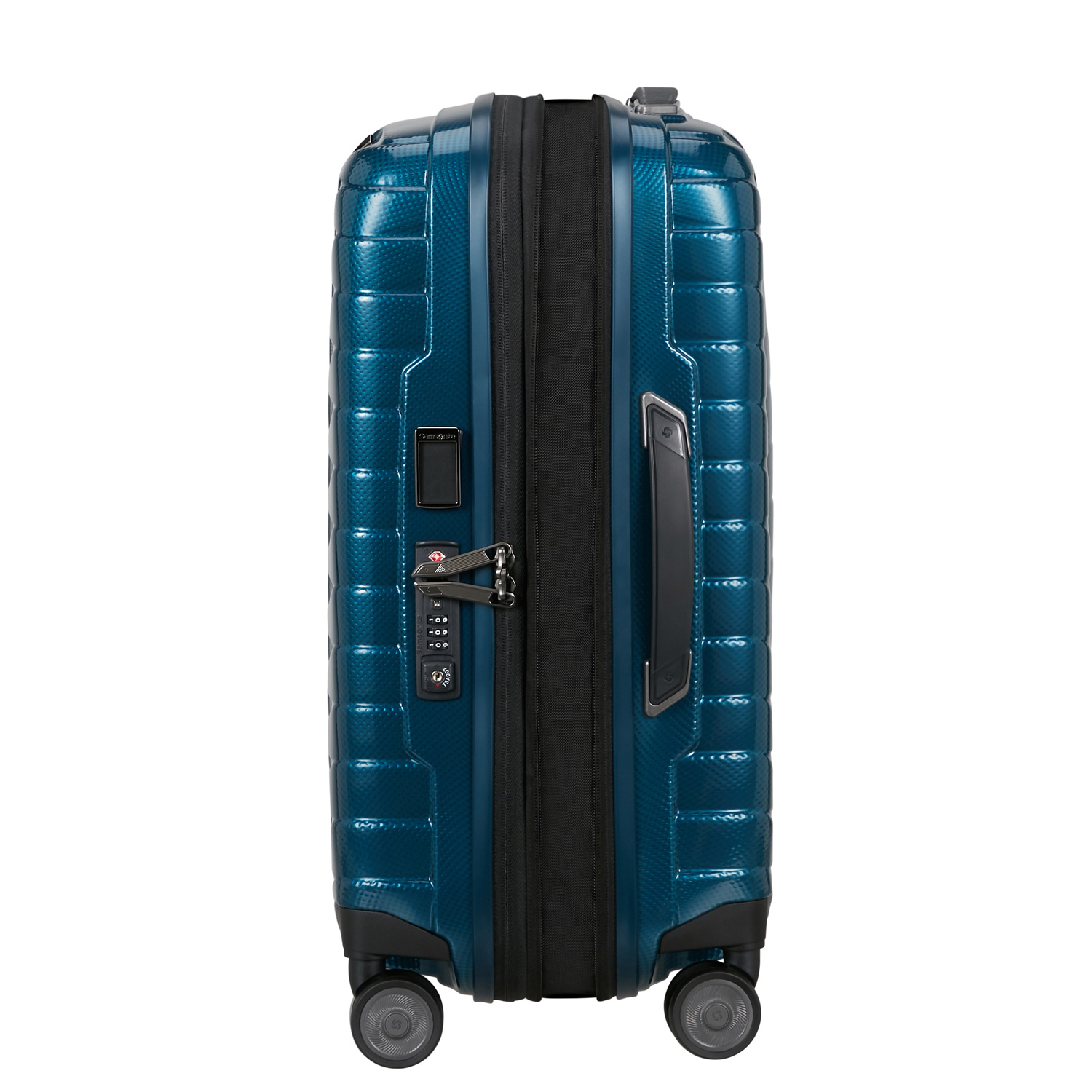 Samsonite Trolley mit 4 Rollen 55cm EXP.LENGTH Proxis Petrol Blue Abbildung 5