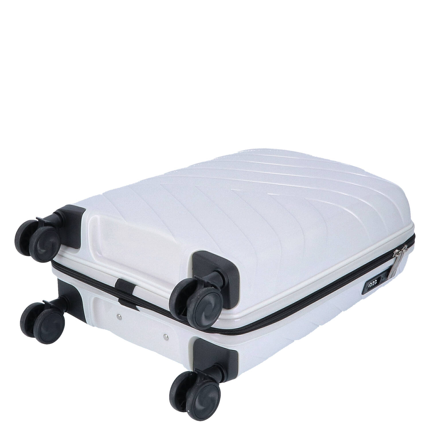 DYX 4 Rollen Koffer S 56 cm Dubai weiß Abbildung 5