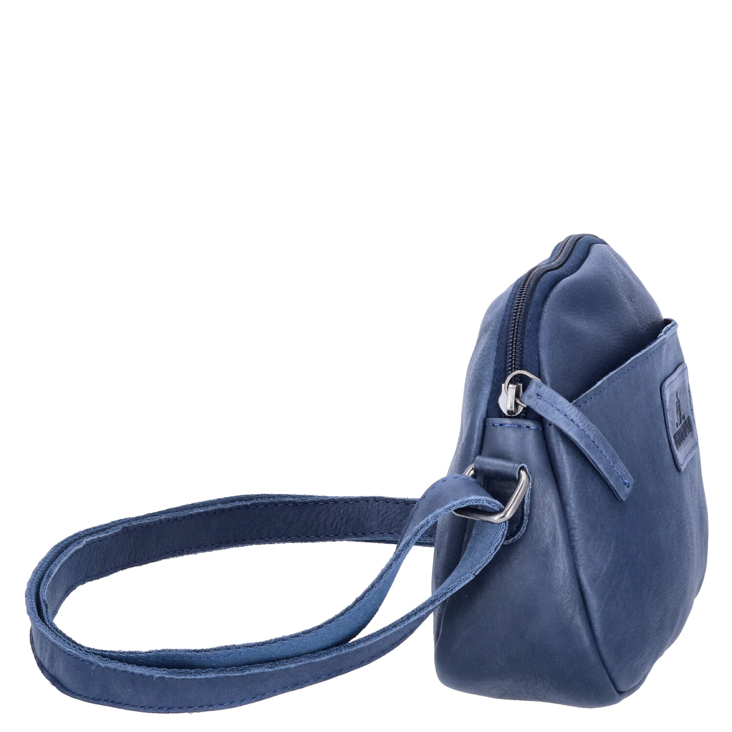 The Skandinavian Brand Damen Leder Umhängetasche  Blue