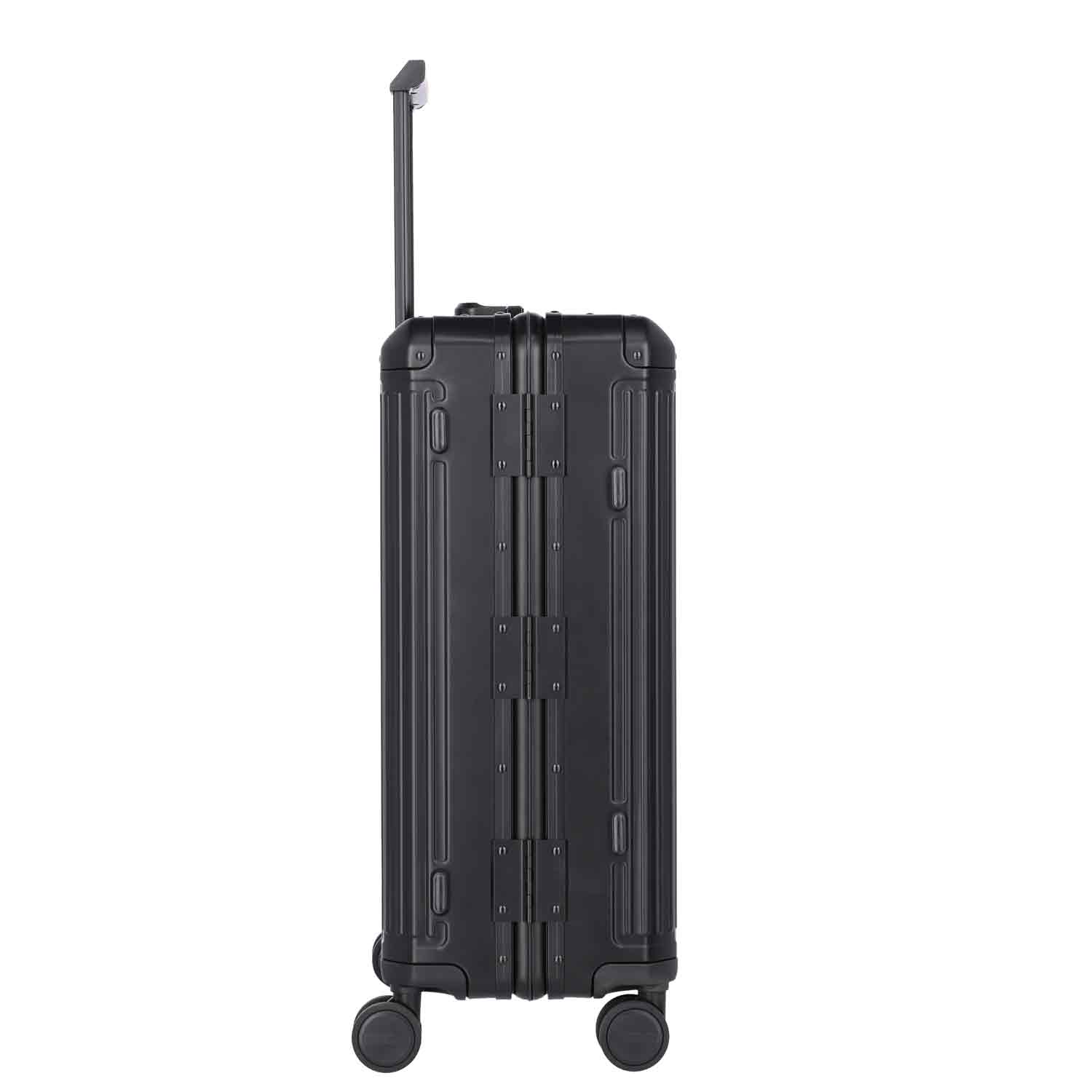 Travelite Aluminium Trolley 4 Rollen M NEXT schwarz