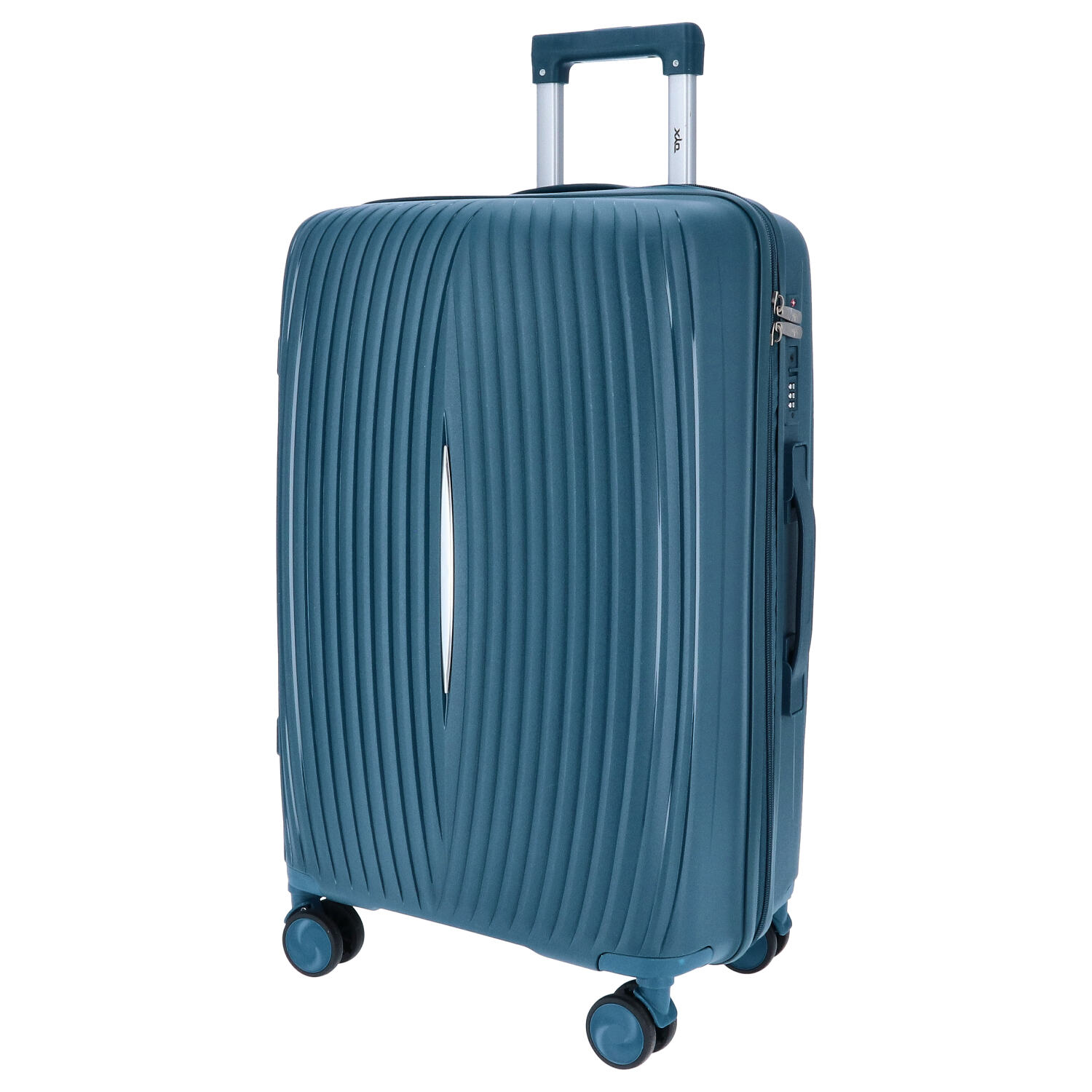 DYX 4 Rollen Trolley 3er Set S/M/L Verona petrol Abbildung 3