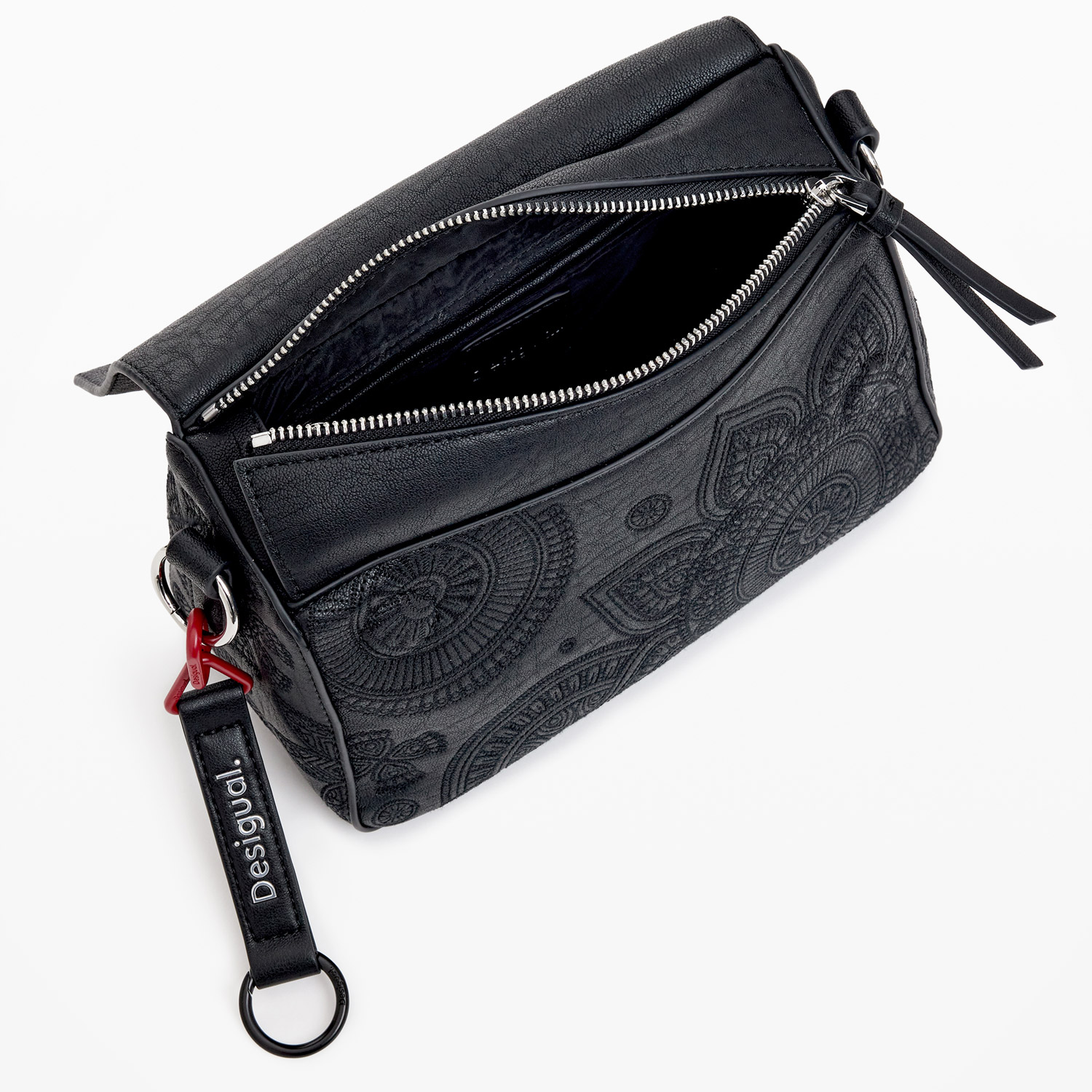 Desigual Damen Schultertasche Dejavu Phuket Mini Black