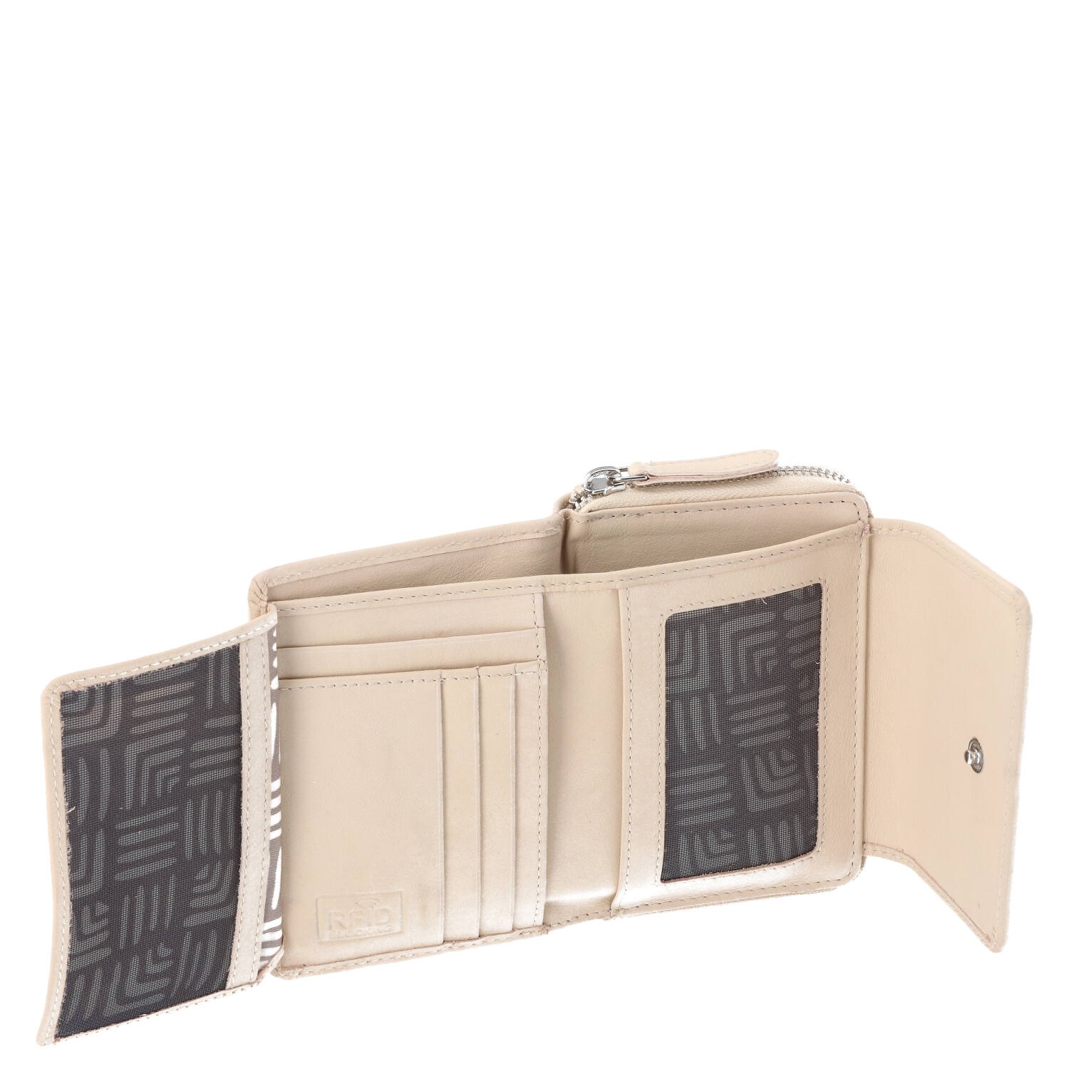 The Skandinavian Brand Damenbörse Leder - beige Abbildung 4