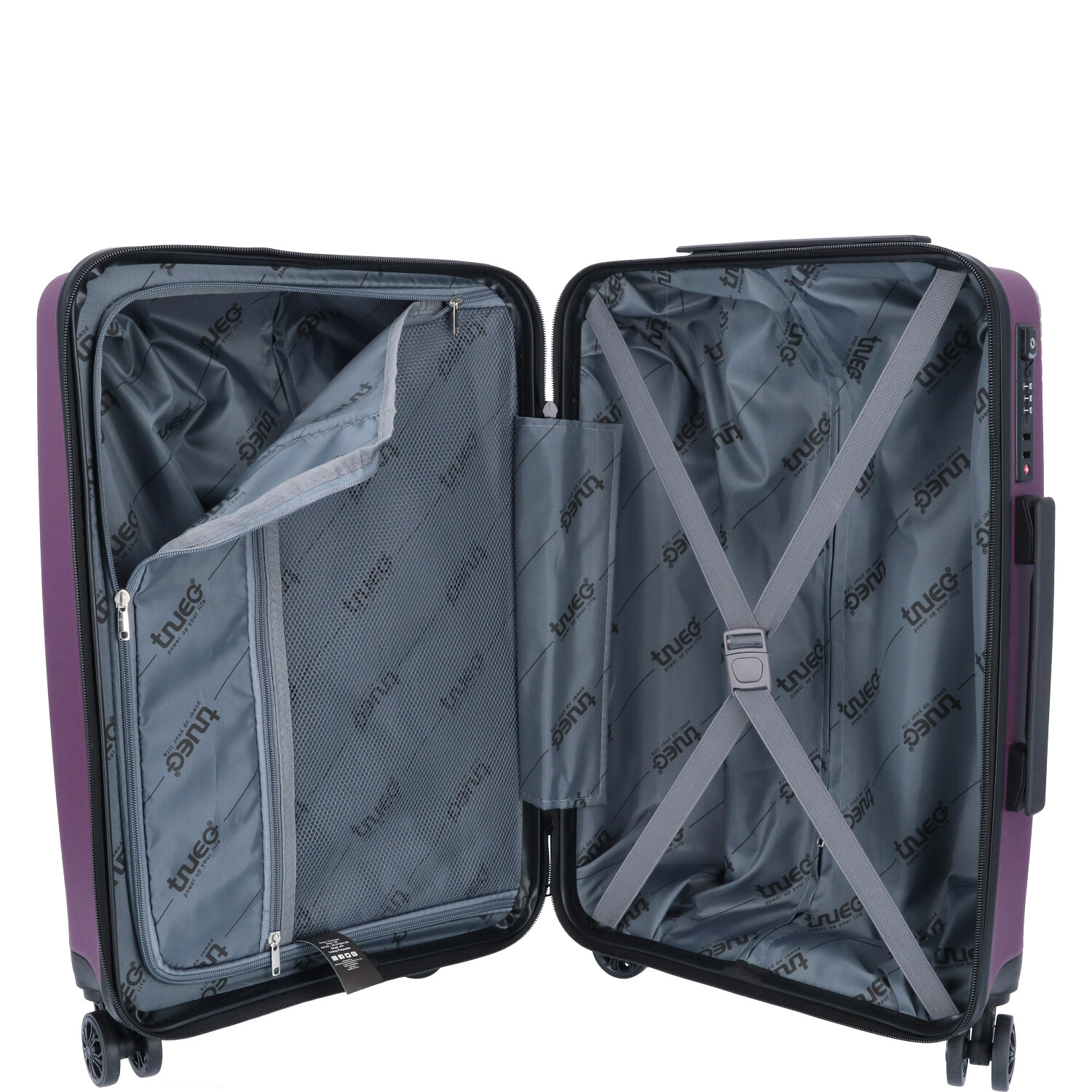 TheTrueC 4-Rad Trolley 55cm Venedig plum