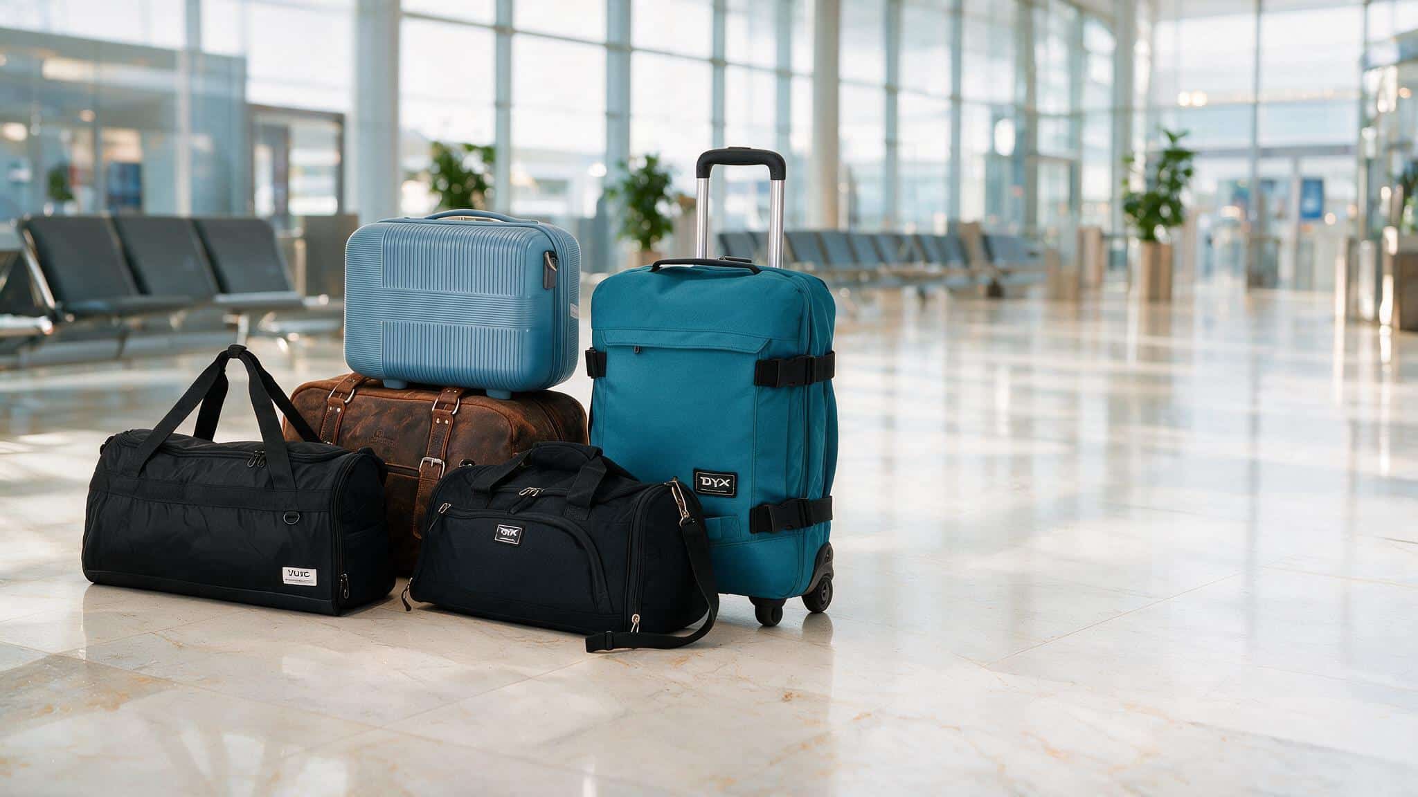 Reisegepäck mit Reisetaschen, Sporttaschen und Weekendern