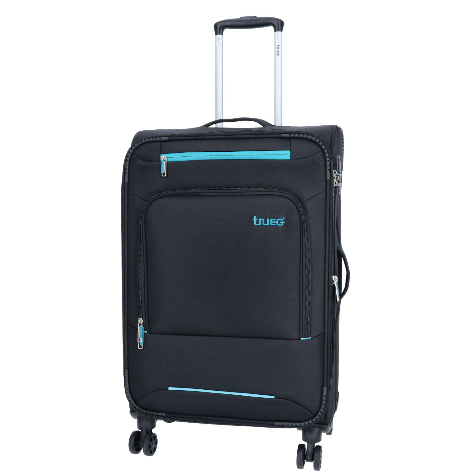 TheTrueC 4-Rad Trolley 69cm  Black-Blue Palma Black