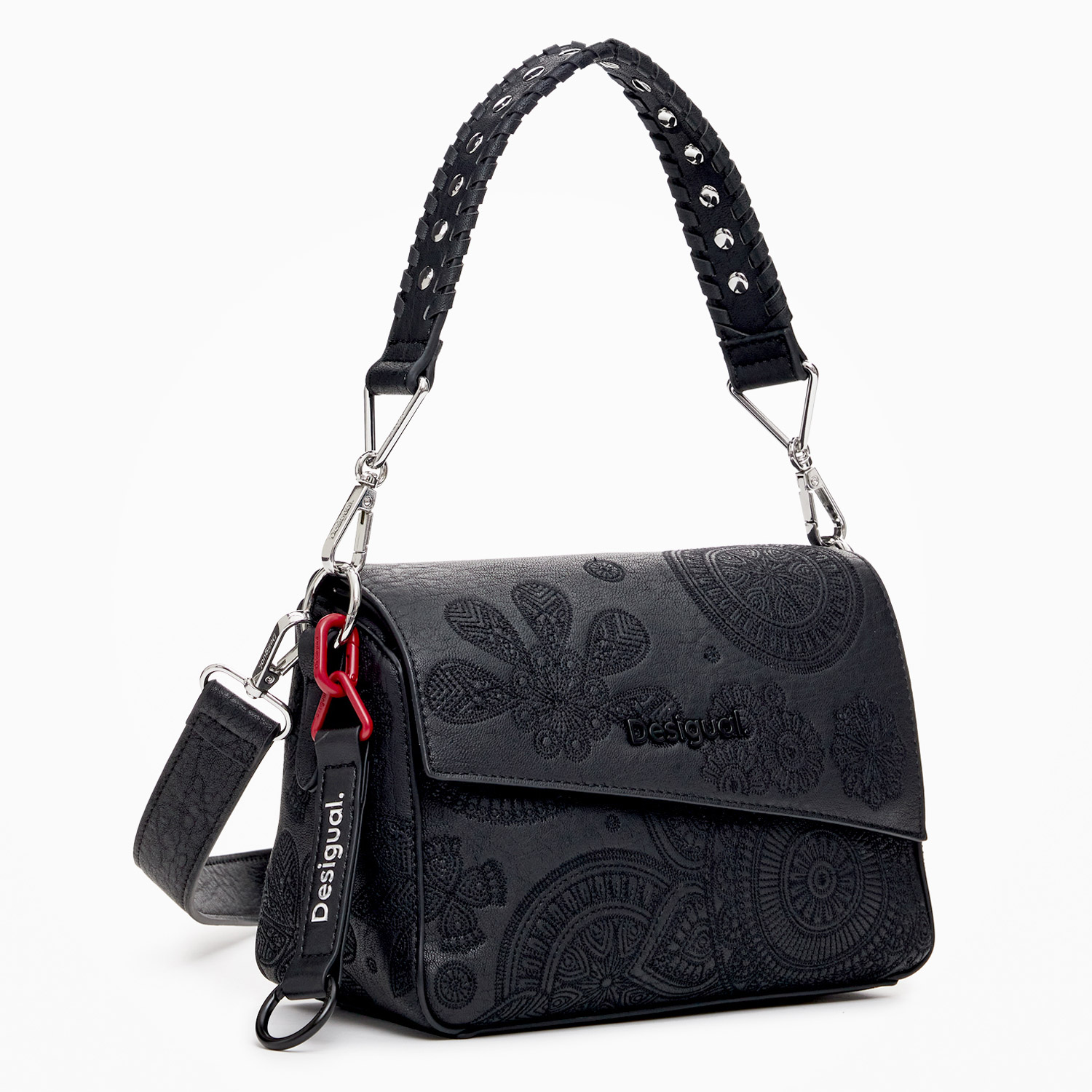 Desigual Damen Schultertasche Dejavu Phuket Mini Black