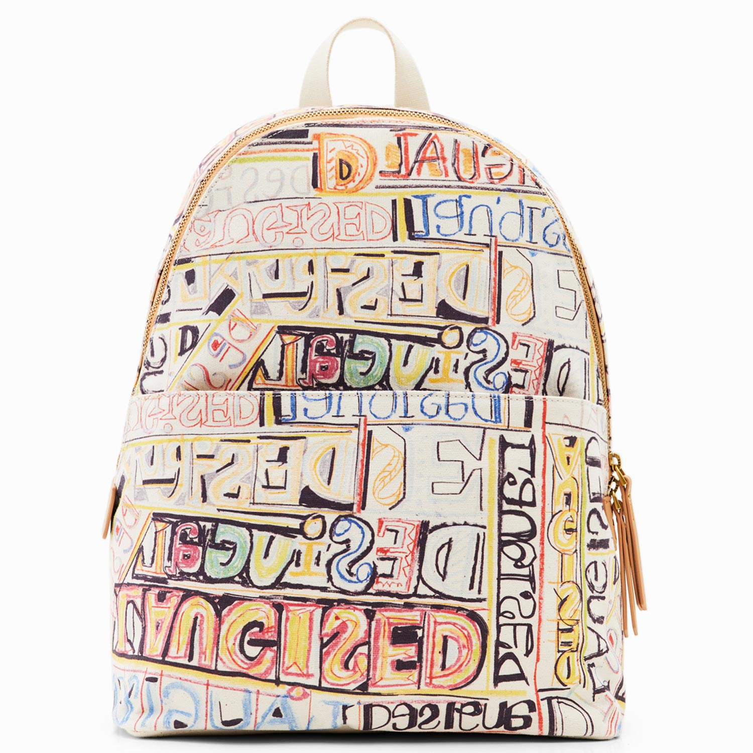 Desigual Damen Rucksack Lettering Mariscal Mombasa 