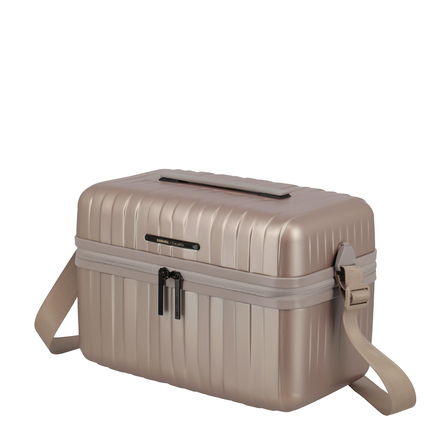 Travelite Beauty Case Barbara NOVELTY satin nude