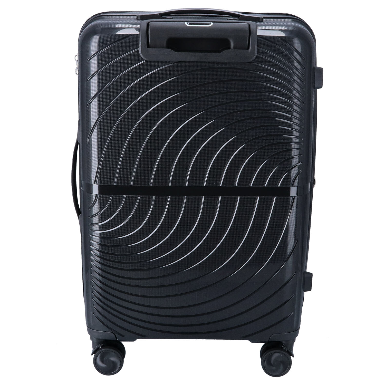 DYX 4 Rollen Trolley 3er Set S/M/L Paris schwarz Abbildung 2