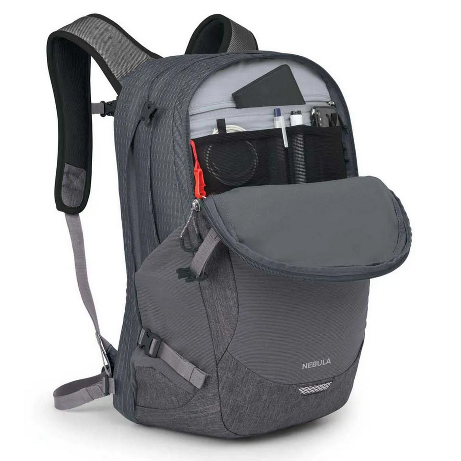 OSPREY Rucksack Nebula 32 tungsten soundwave/grey heather Abbildung 3