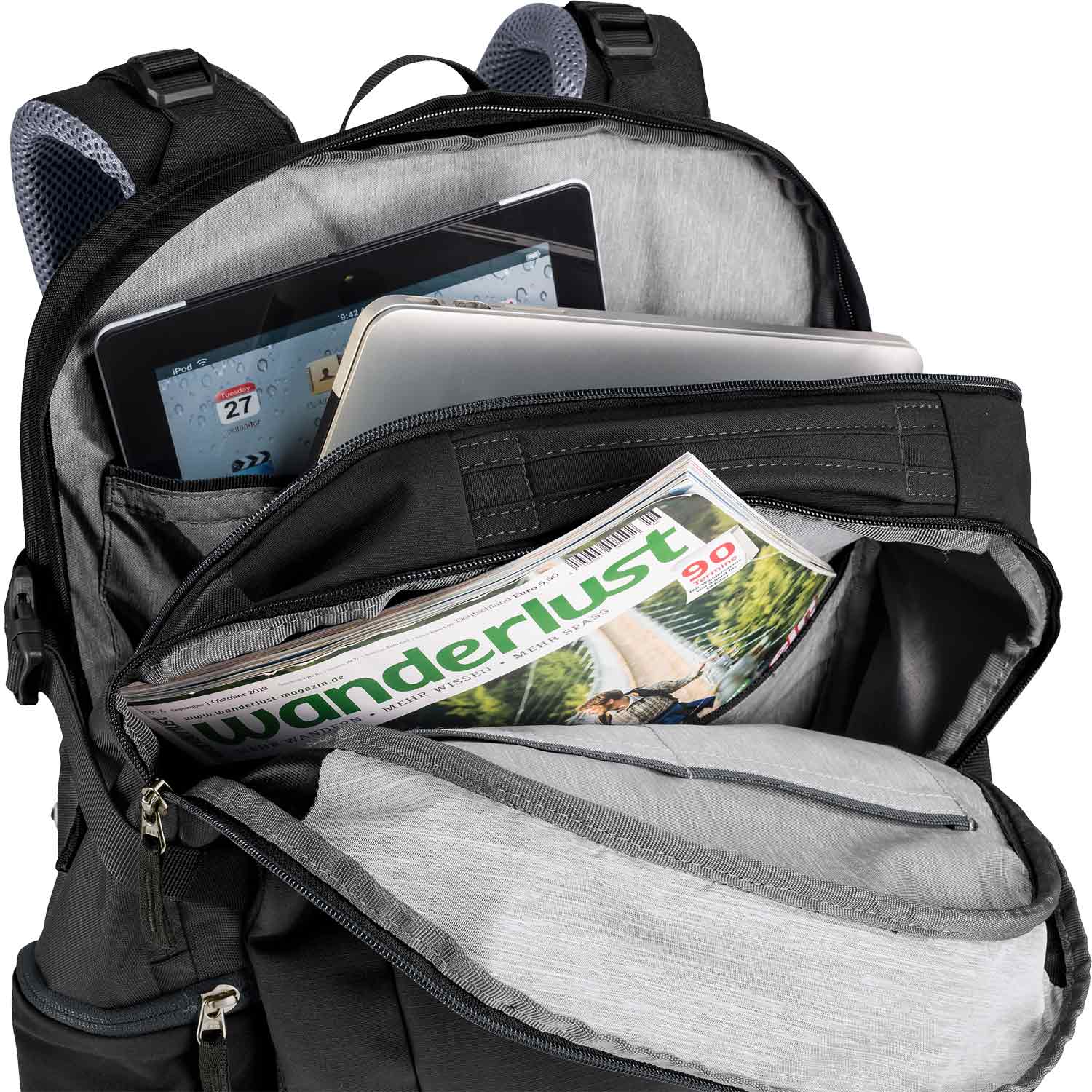 Deuter Freizeit/-Laptoprucksack Gigant Black Abbildung 5