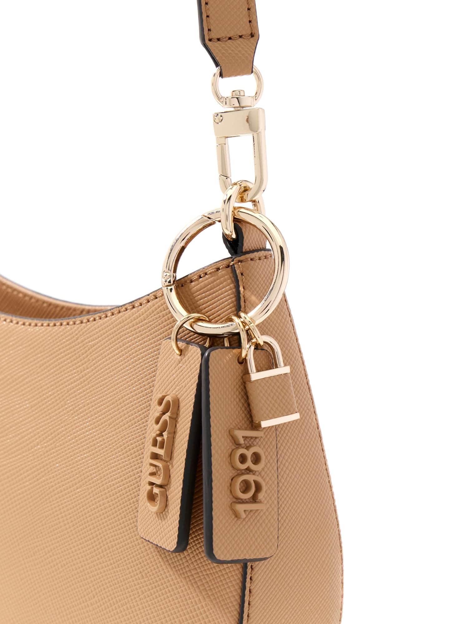 GUESS Umhängetasche Noelle II beige Abbildung 4