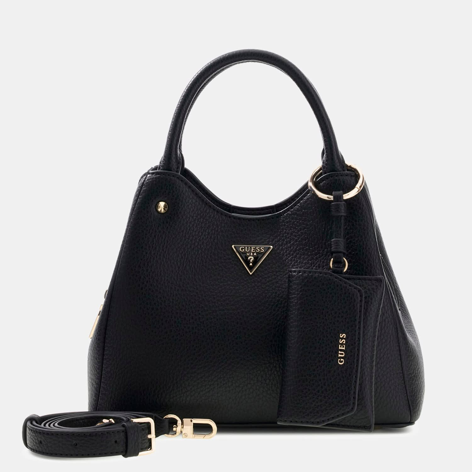 GUESS Handtasche LORELLA SMALL GIRLFRIEND TOTE Black Abbildung 1