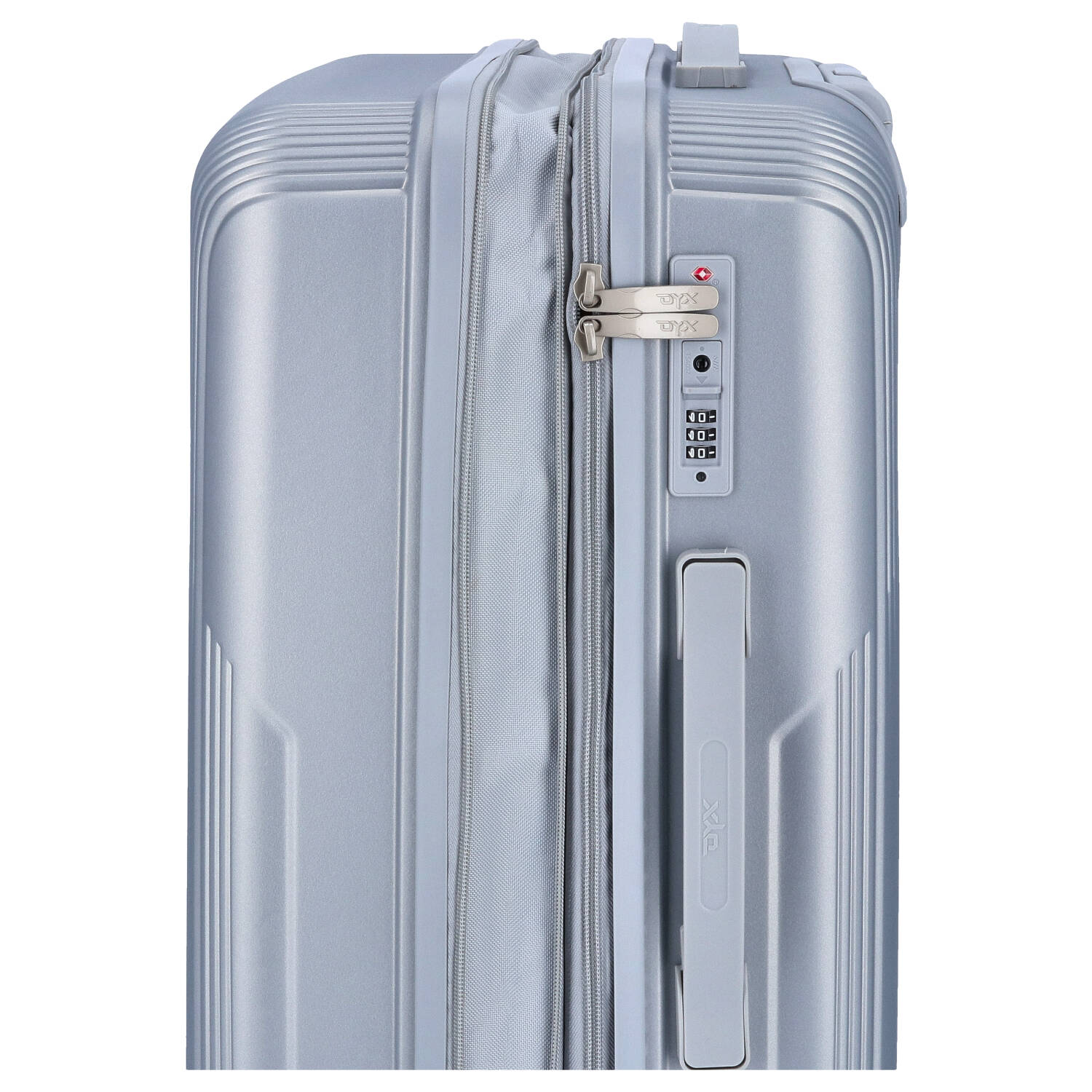 DYX 4 Rollen Koffer M 67 cm Palermo silber Abbildung 6