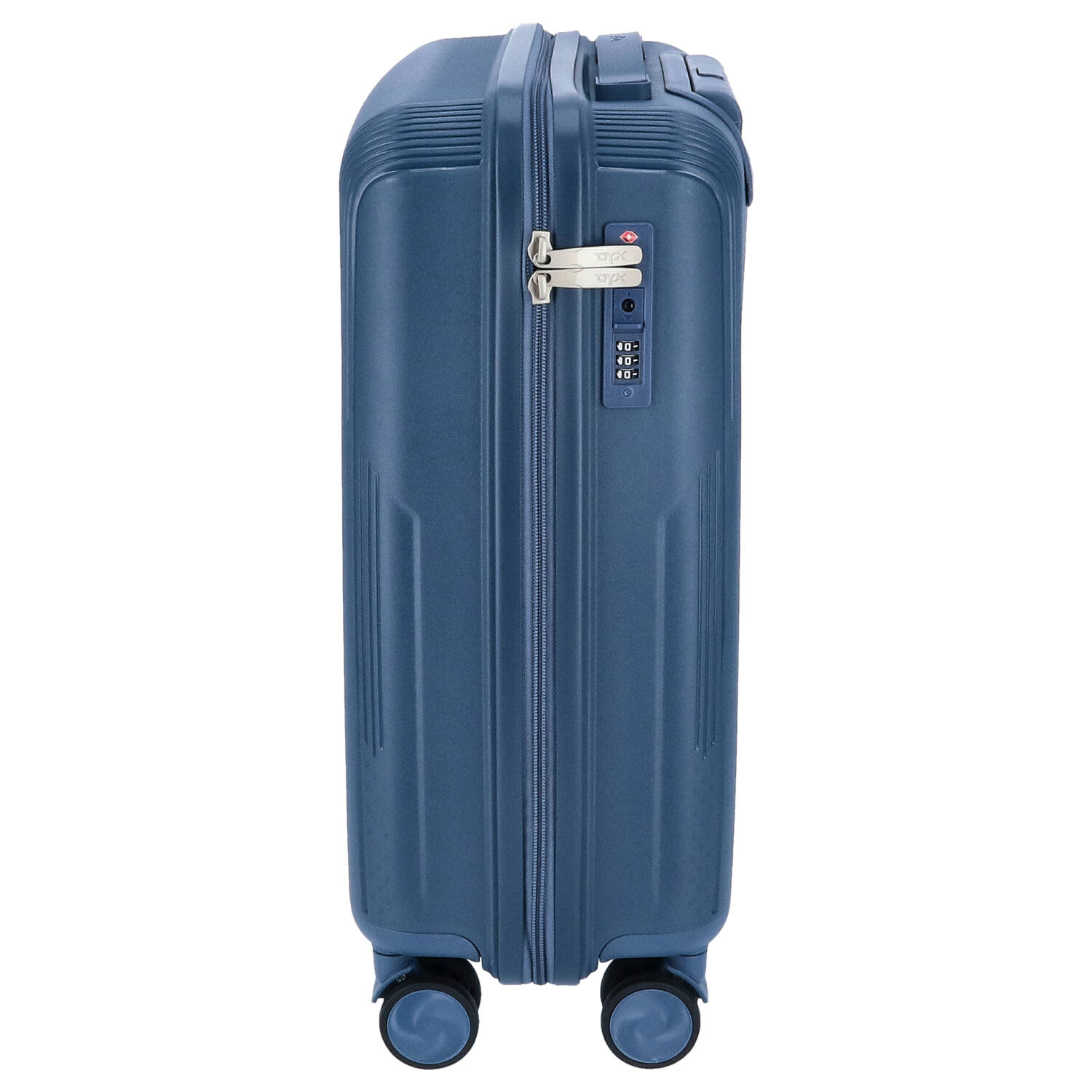 DYX 4 Rollen Koffer S 56 cm Palermo blau Abbildung 3