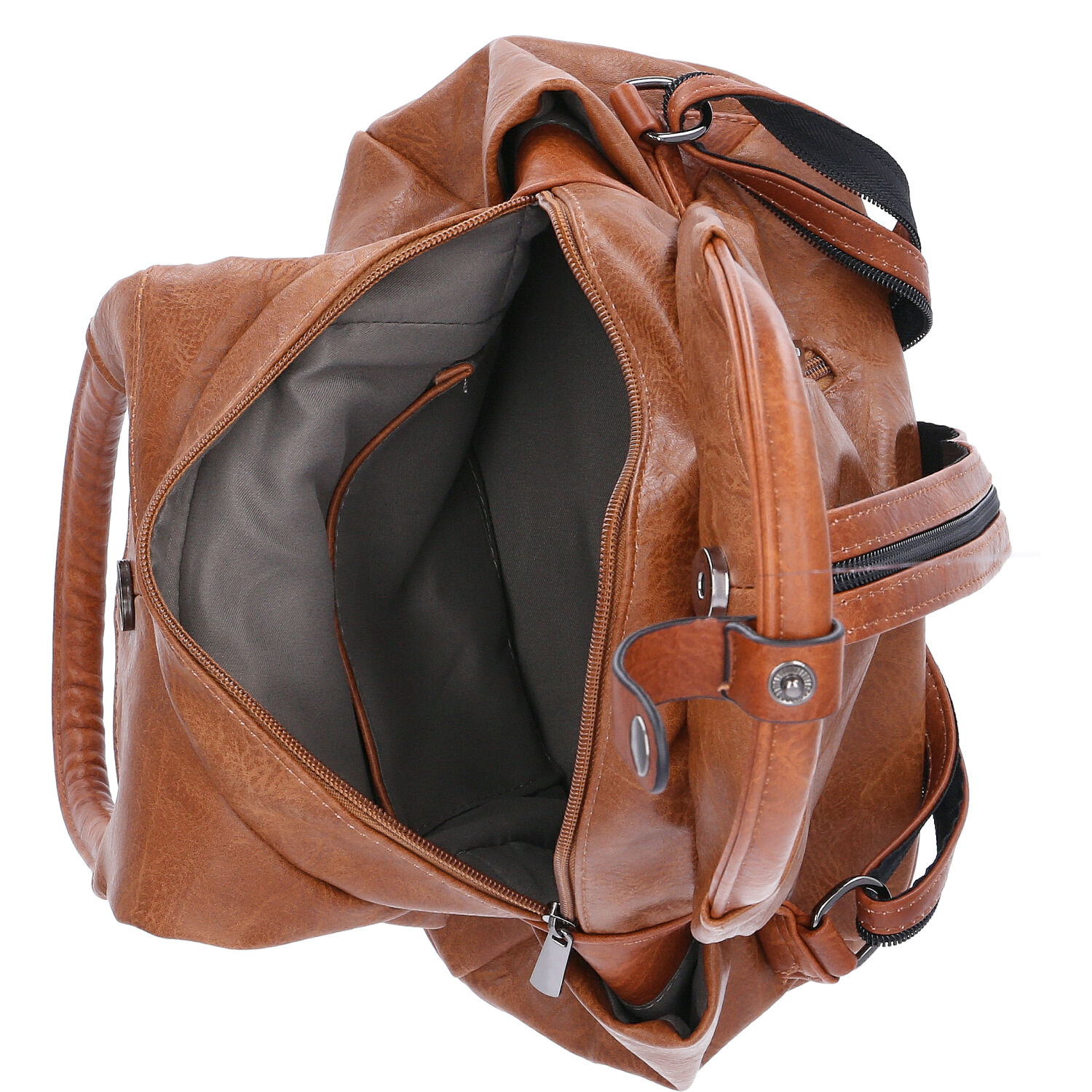 Antonio Damen Freizeit Rucksack - Camel Abbildung 4