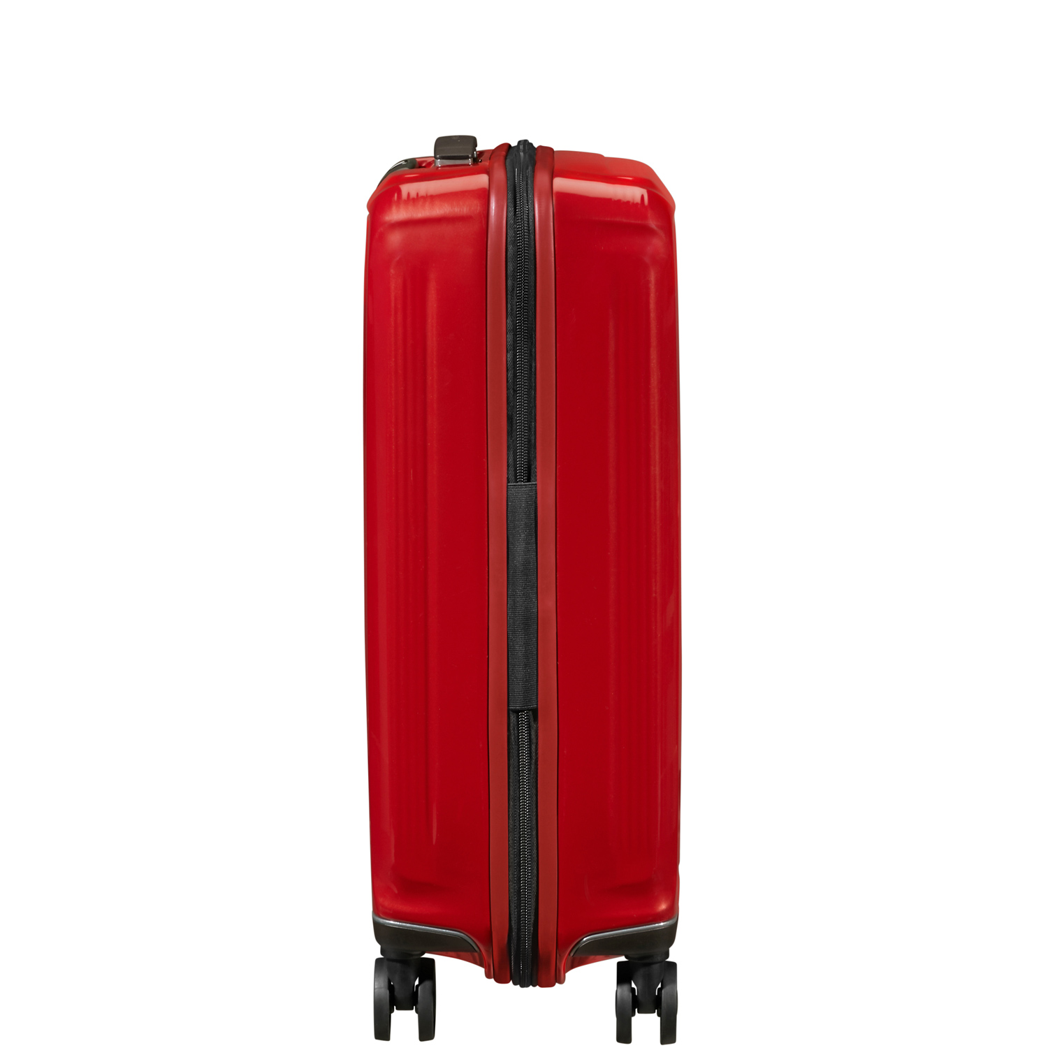 Samsonite Trolley mit 4 Rollen 55cm EXP. Nuon metallic red