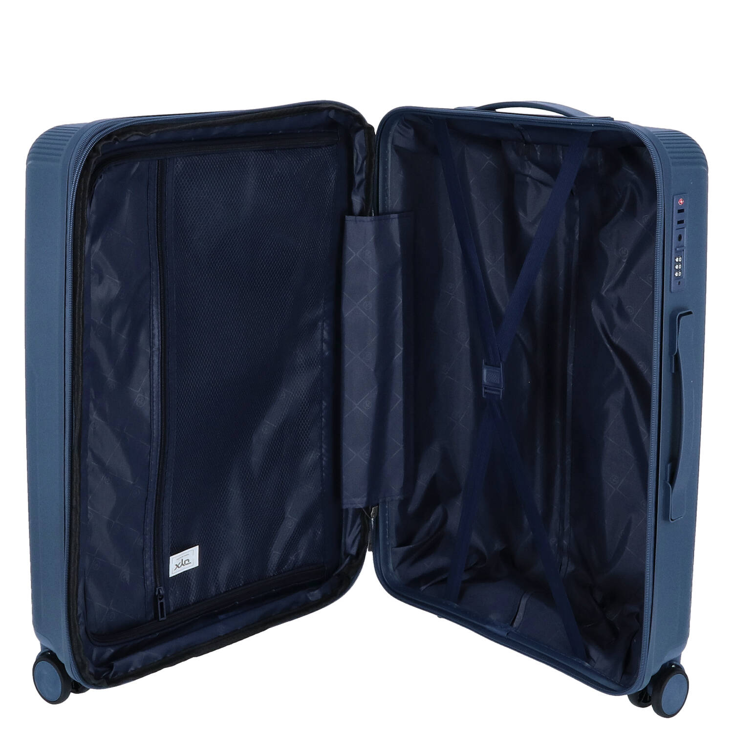 DYX 4 Rollen Koffer M 67 cm Palermo blau Abbildung 8