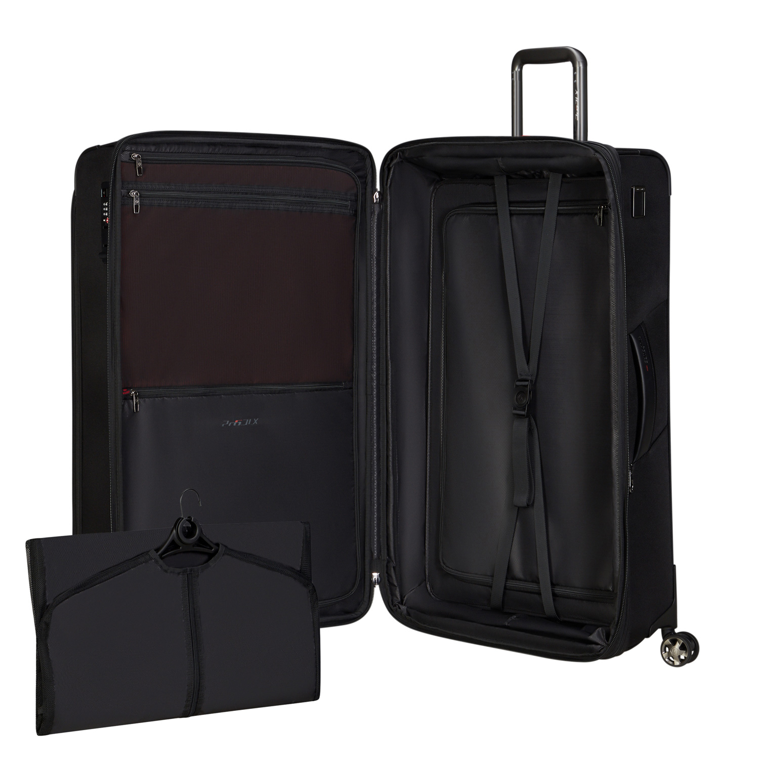 Samsonite 4-Rad Trolley 78 cm erw. Pro-Dlx 6 Trvl Black Abbildung 7
