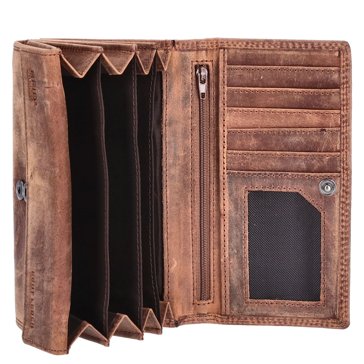 The Skandinavian Brand Lederbörse Hunter  tan Abbildung 4
