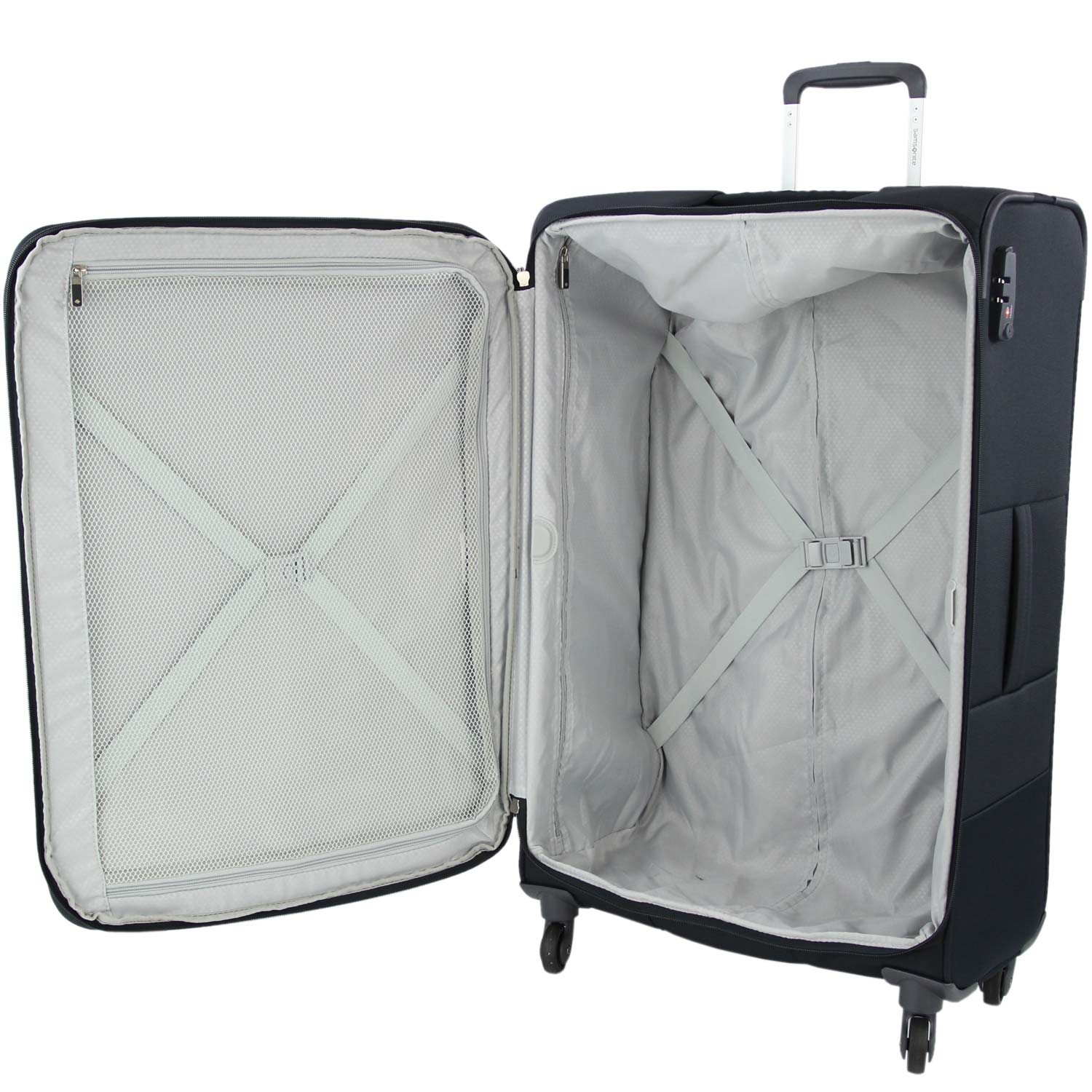 Samsonite Spinner 78/29 EXP 4 Rollen Koffer Base Boost Black Abbildung 4 Samsonite Spinner 78/29 EXP 4 Rollen Koffer Base Boost Black Abbildung 4