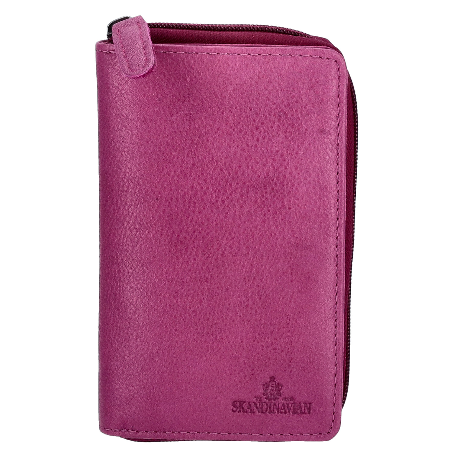 The Skandinavian Brand Damen Leder Geldbörse  fuchsia Abbildung 3 The Skandinavian Brand Damen Leder Geldbörse  fuchsia Abbildung 3