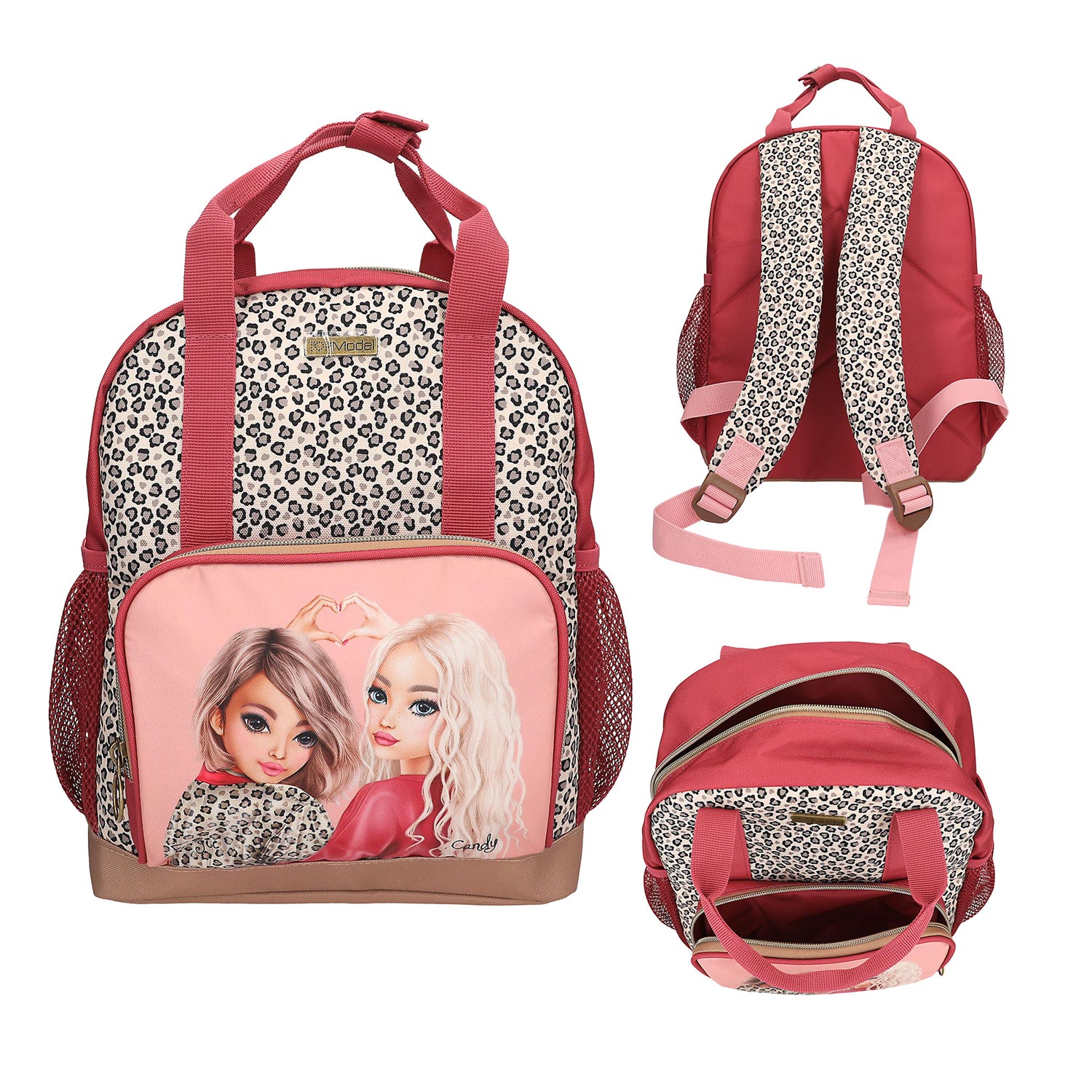 Depesche Kinderrucksack LEOHEART rot Abbildung 6