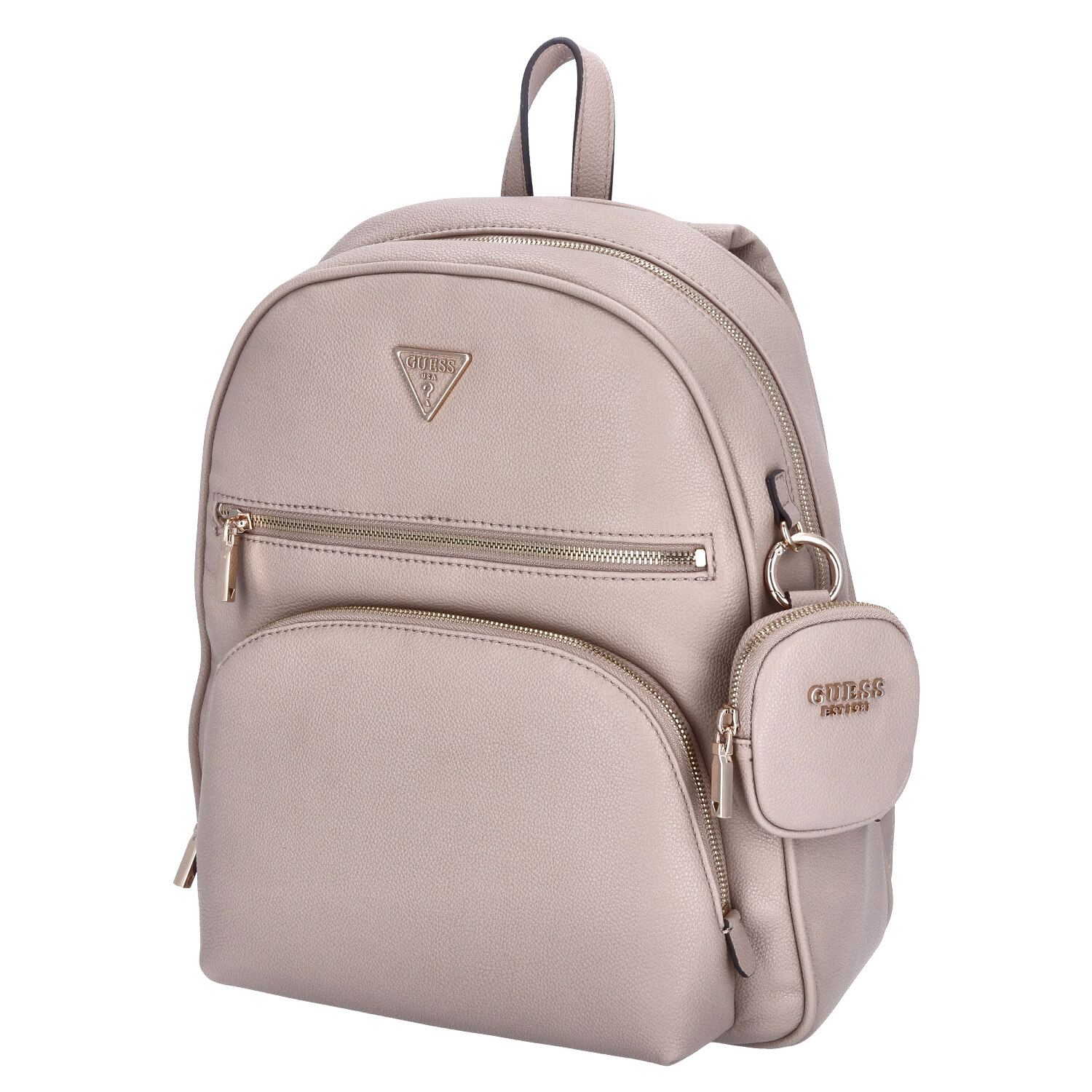 GUESS Damen Rucksack Power Play Taupe