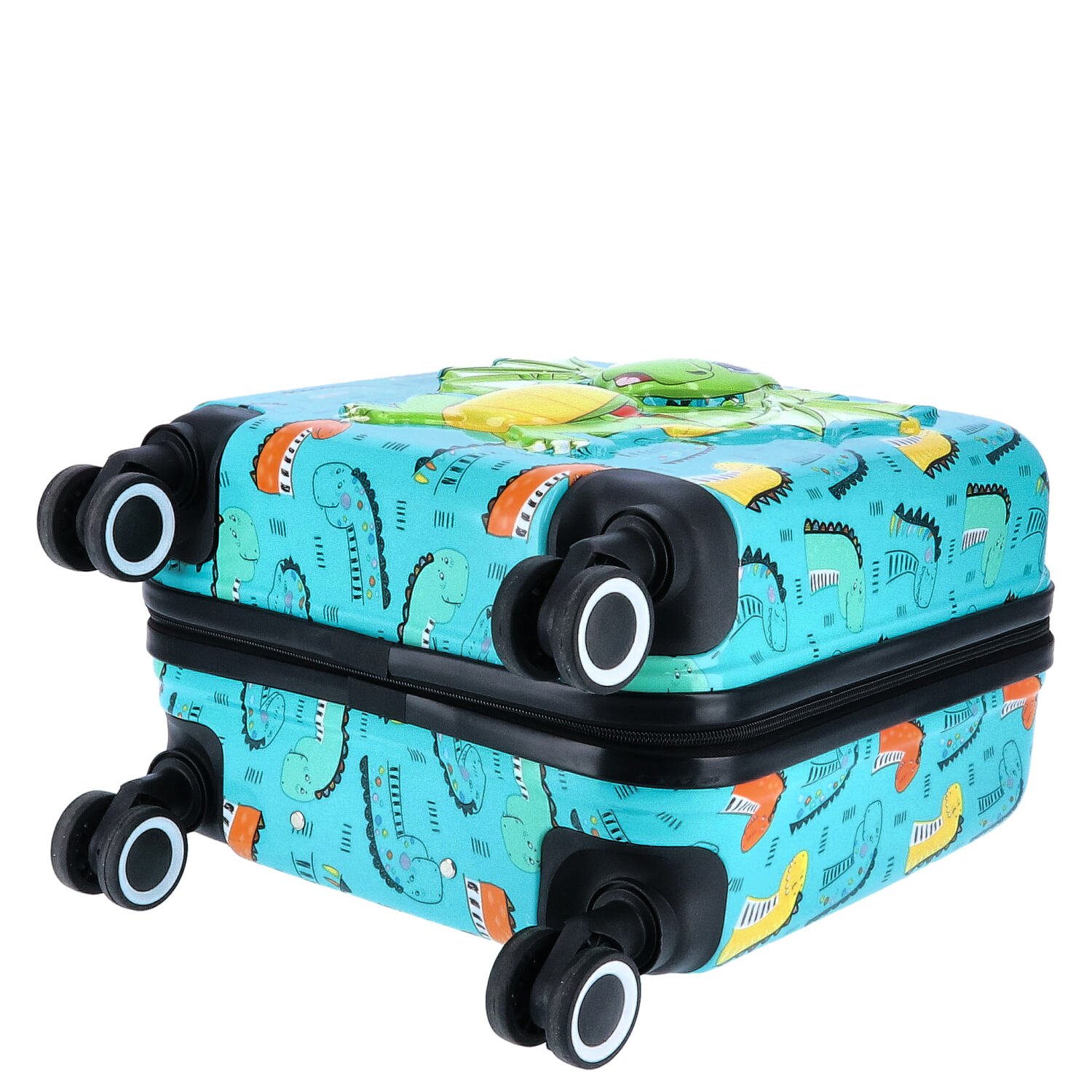 TheTrueC Kindertrolley 4 Rollen Dino  grün Abbildung 7 TheTrueC Kindertrolley 4 Rollen Dino  grün Abbildung 7