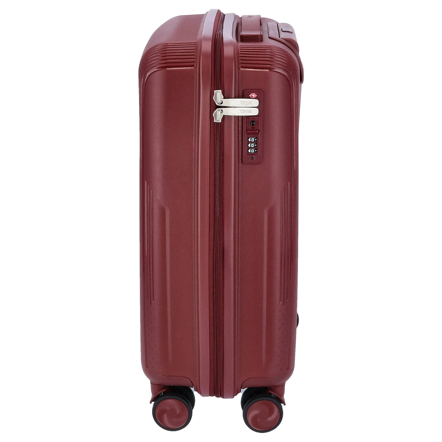 DYX 4 Rollen Koffer S 56 cm Palermo rot Abbildung 3