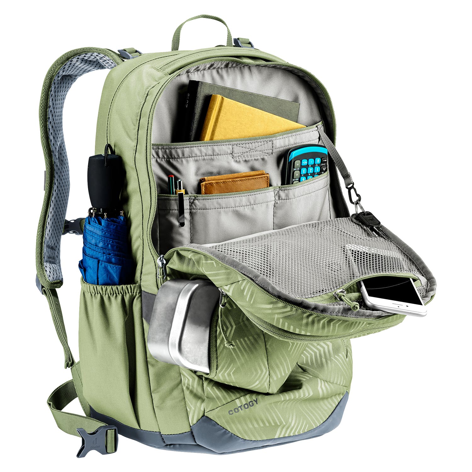Deuter Schul-/Freizeitrucksack Cotogy grove ripple-grove Abbildung 6