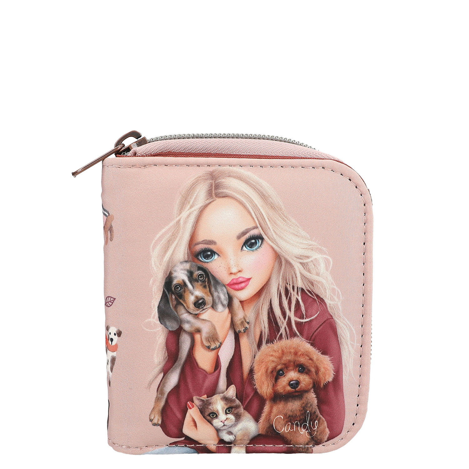 Depesche Portemonnaie TOPModel FUR EVER FRIENDS Rose und Kupfer Abbildung 1