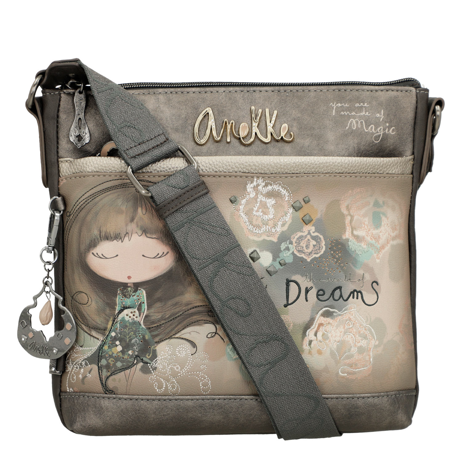 Anekke Damen Umhängetasche Real multicolor