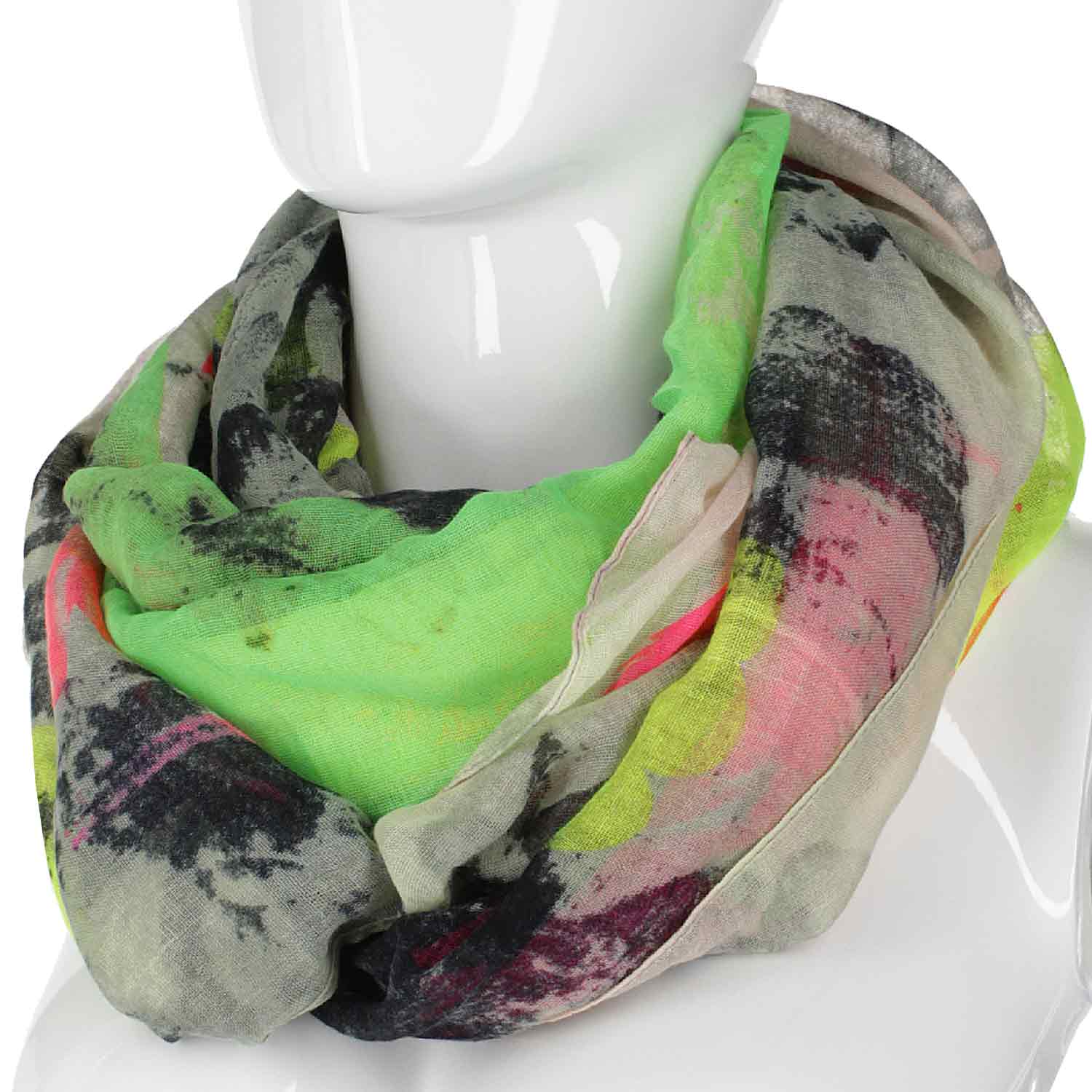 Antonio Scarf butterfly pink