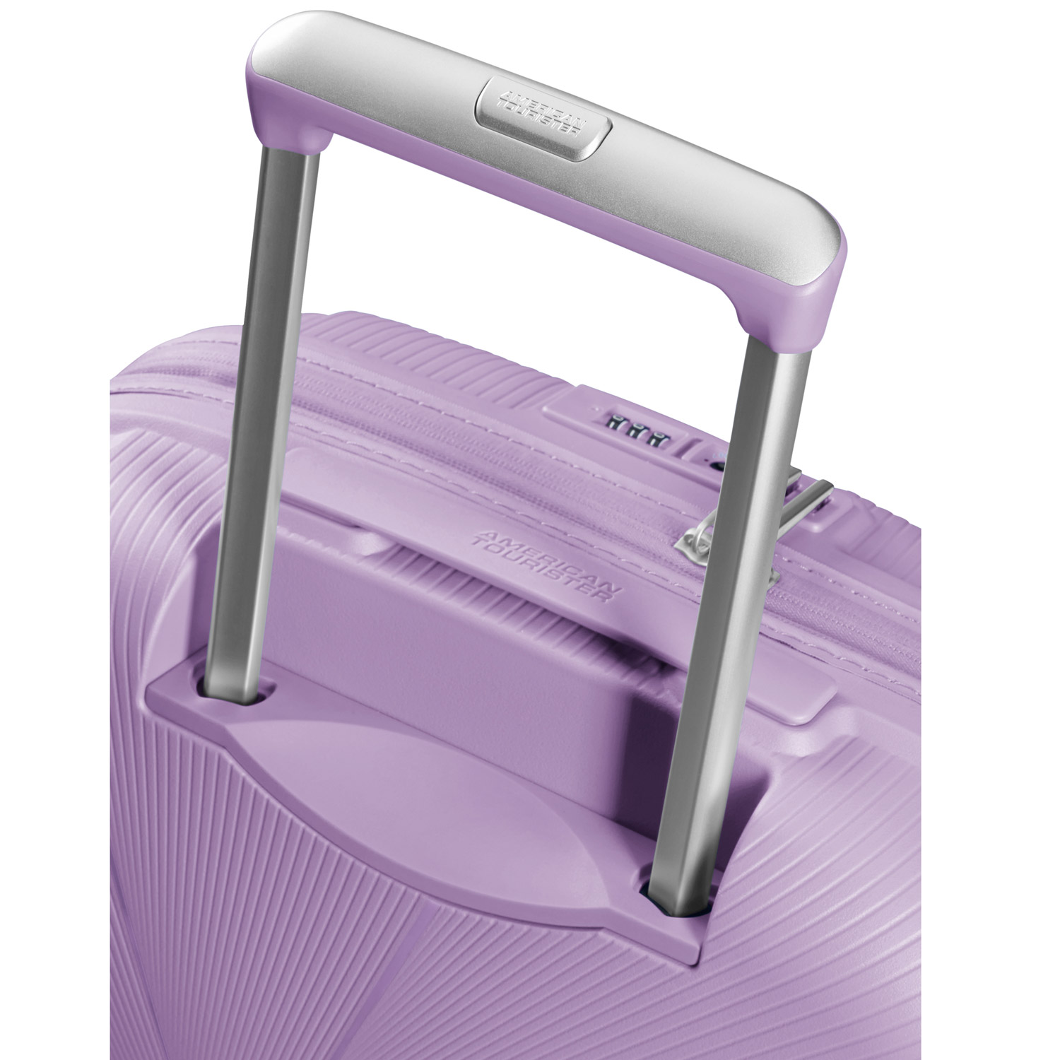 American Tourister Koffer mit 4 Rollen 55cm EXP. StarVibe digital lavender