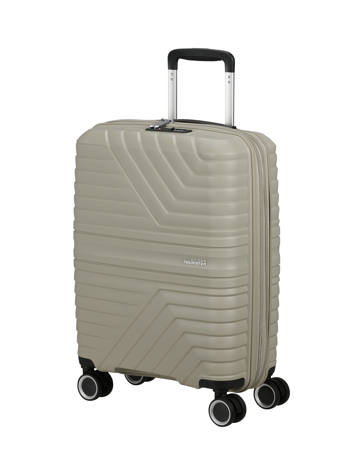 American Tourister Trolley mit 4 Rollen 55 cm Flytwist sand stone Abbildung 1