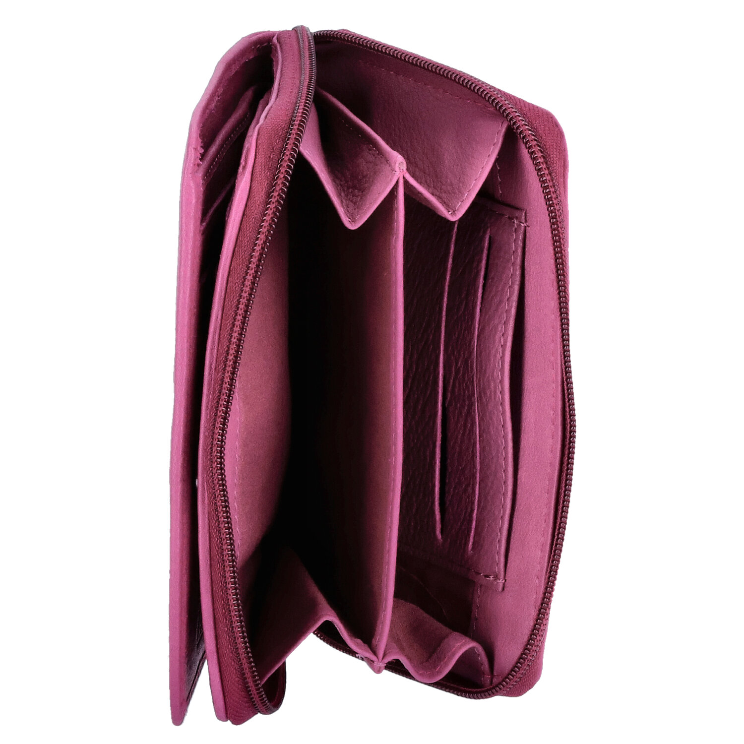 The Skandinavian Brand Damen Leder Geldbörse  fuchsia Abbildung 5 The Skandinavian Brand Damen Leder Geldbörse  fuchsia Abbildung 5