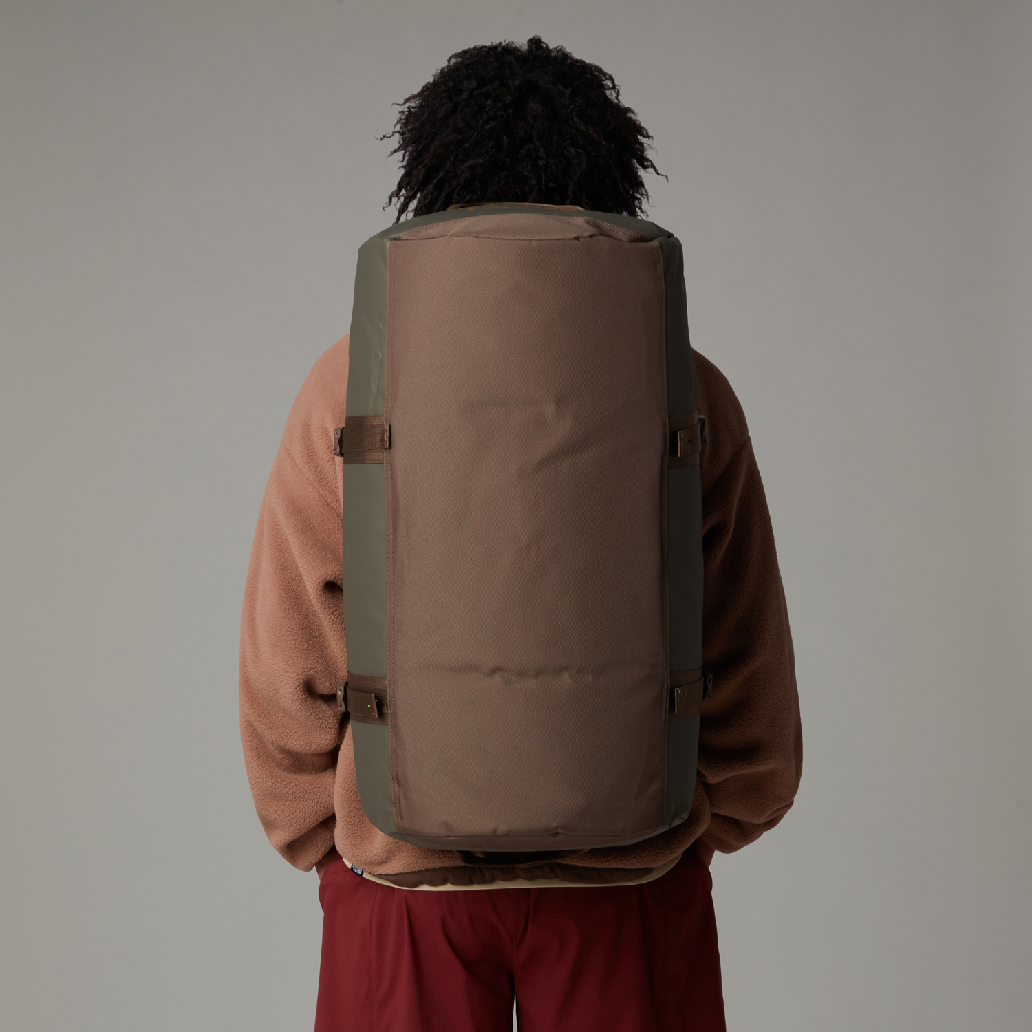 The North Face Reisetasche/Rucksack Base Camp Duffel M New Taupe Green-Smokey Abbildung 4