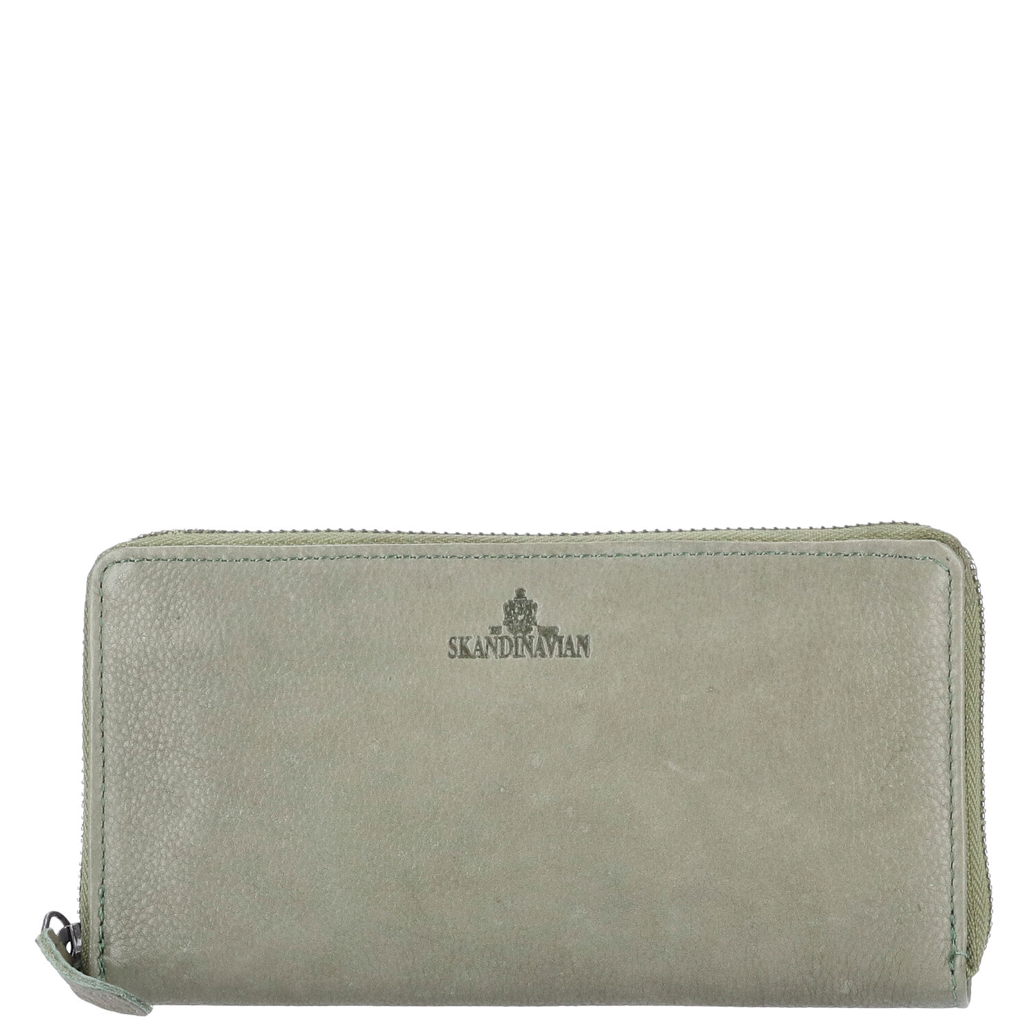 The Skandinavian Brand Leder Reißverschluss Geldbörse  mint Abbildung 2