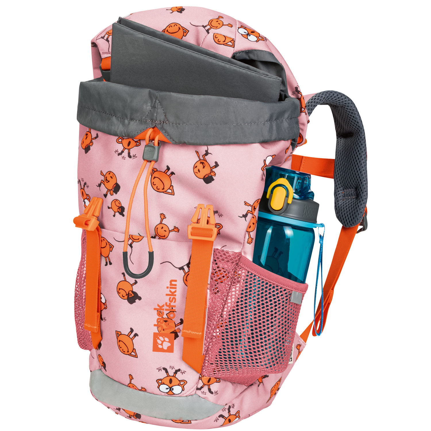 Jack Wolfskin Kinder Rucksack Smileyworld Waldspieler 16 icon water lily Abbildung 4