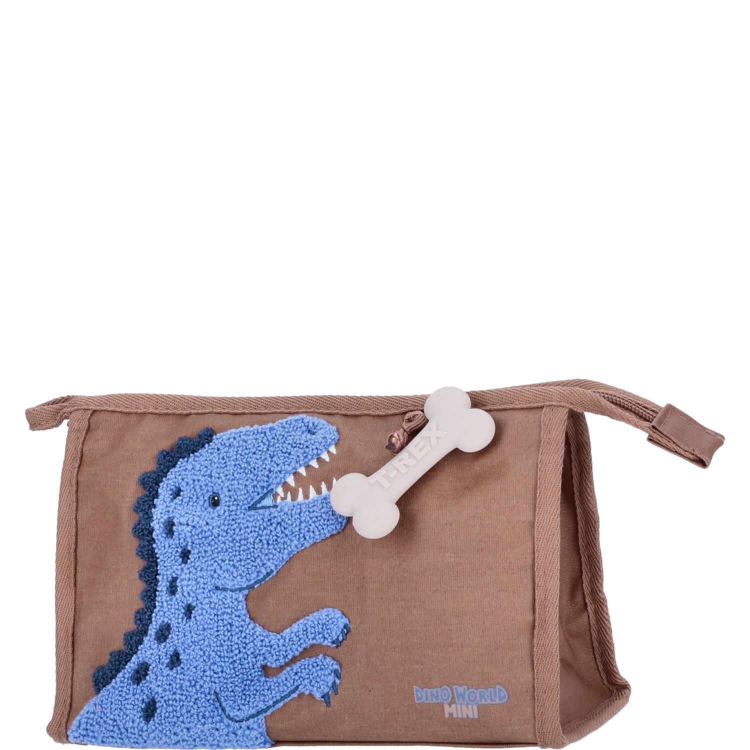 Depesche Kinder Waschtasche Dino World braun