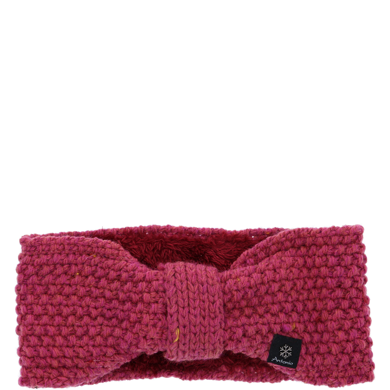 Antonio Damen Strick Stirnband mit Fleece  berry Abbildung 1 Antonio Damen Strick Stirnband mit Fleece  berry Abbildung 1