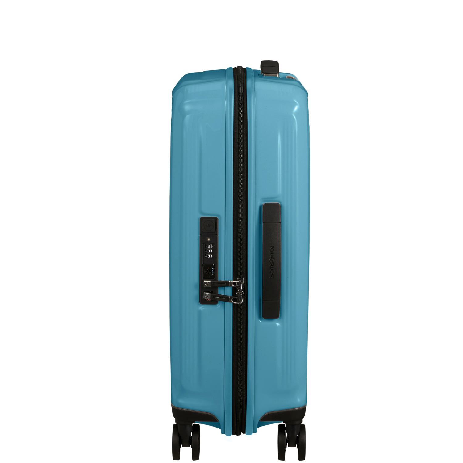 Samsonite 4-Rad Trolley 55cm erw. Nuon blau